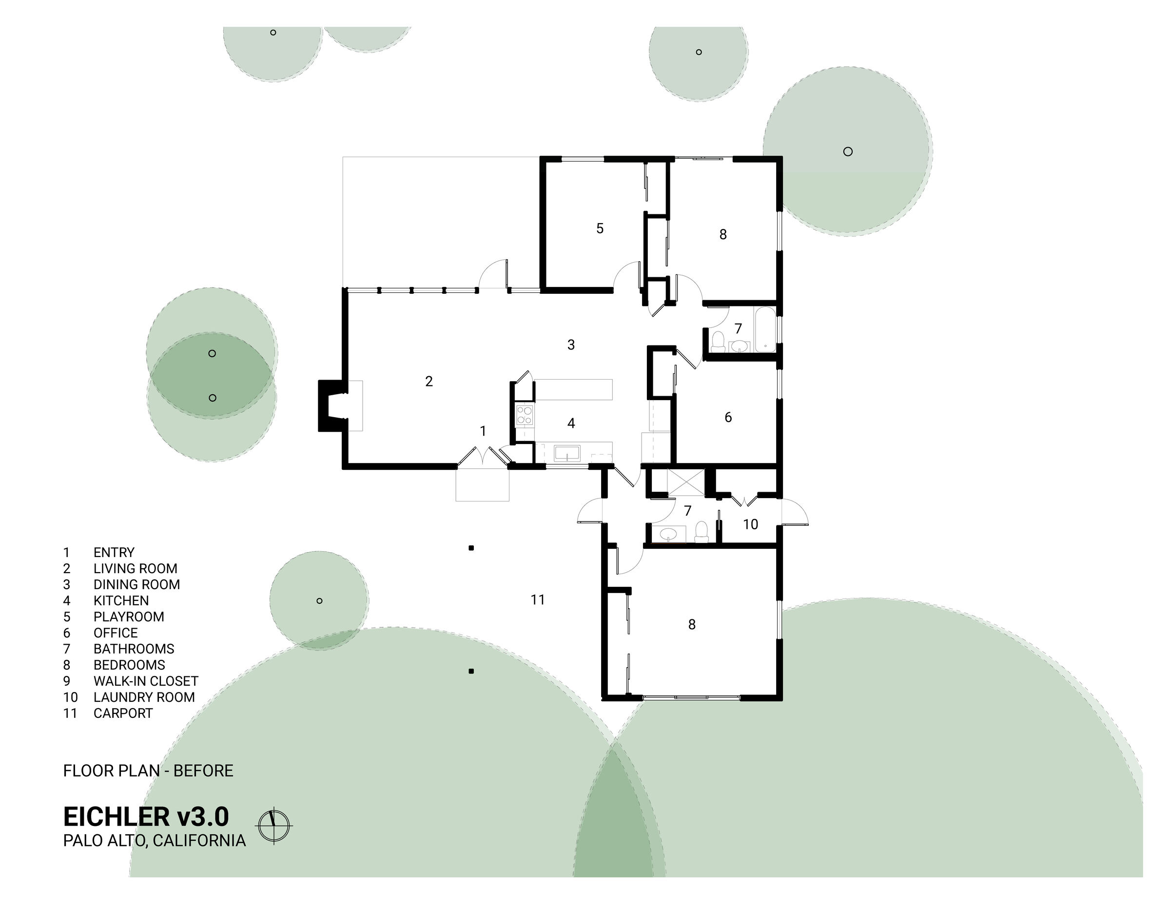 Floor Plan - Before