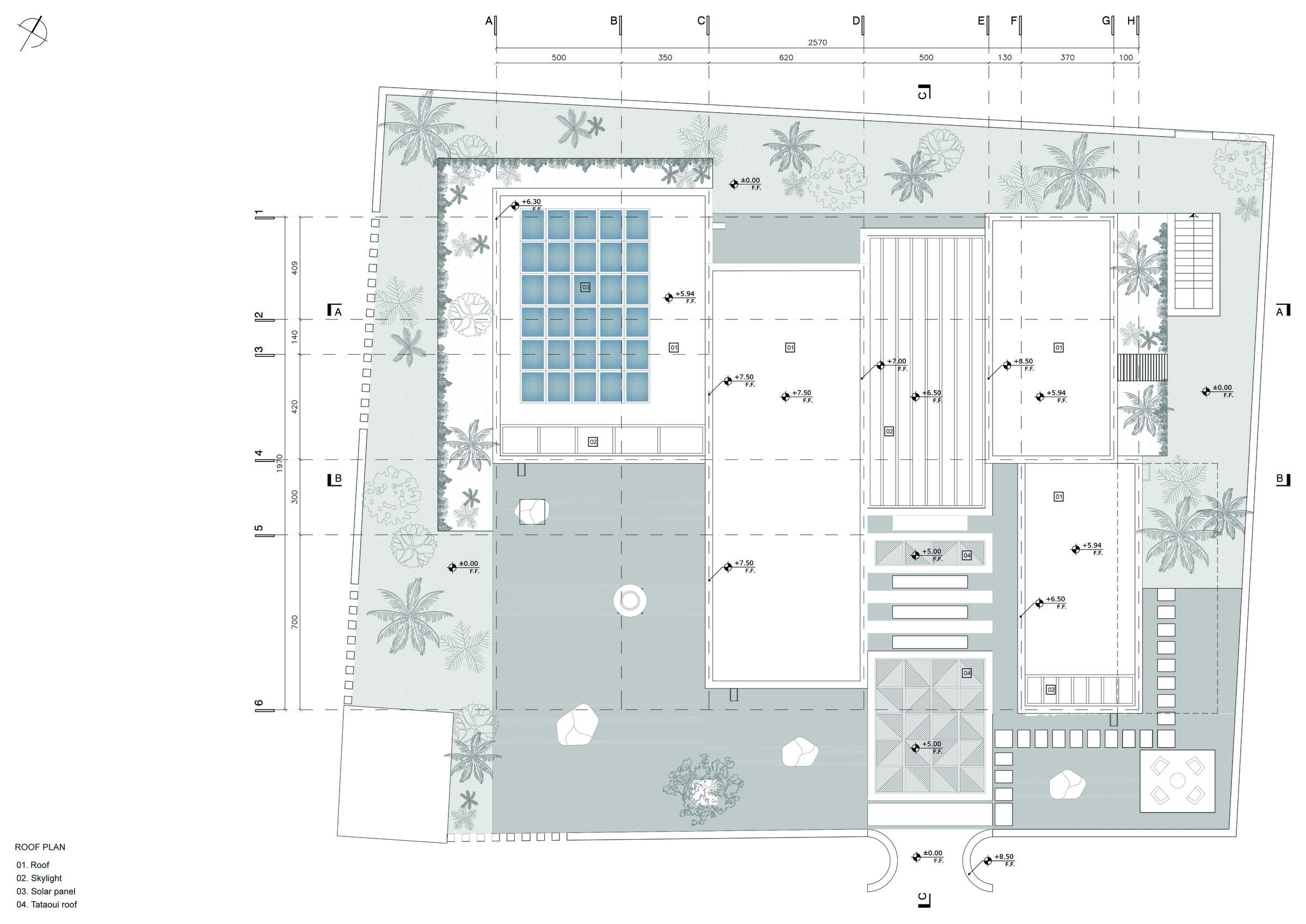 Roof plan