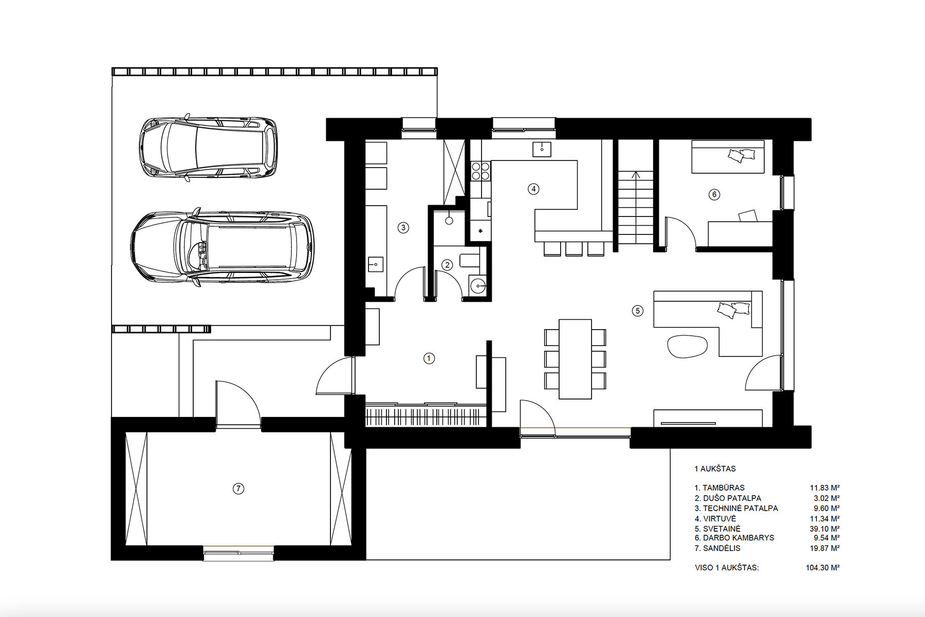 Level 1 plan