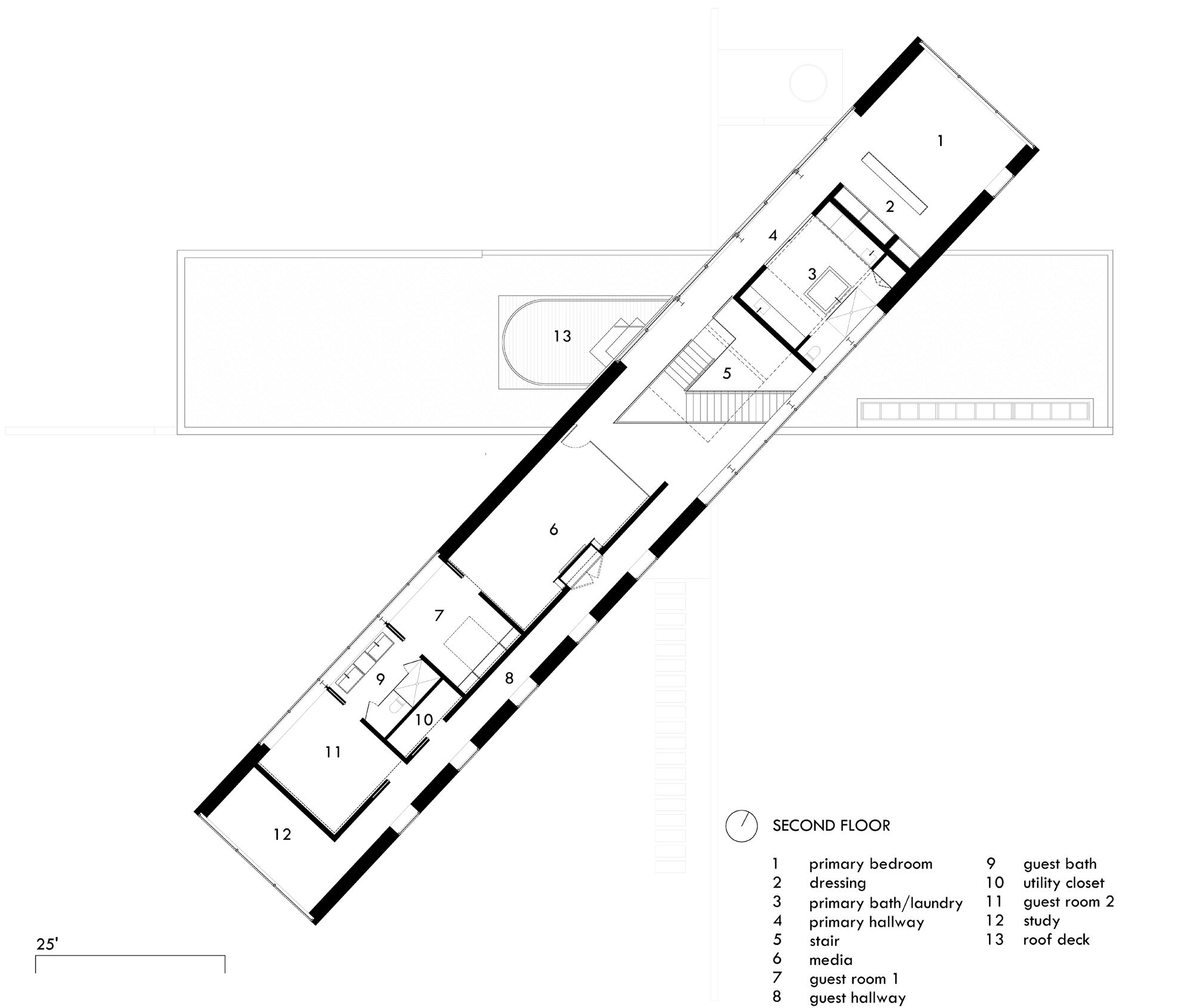 Second floor plan