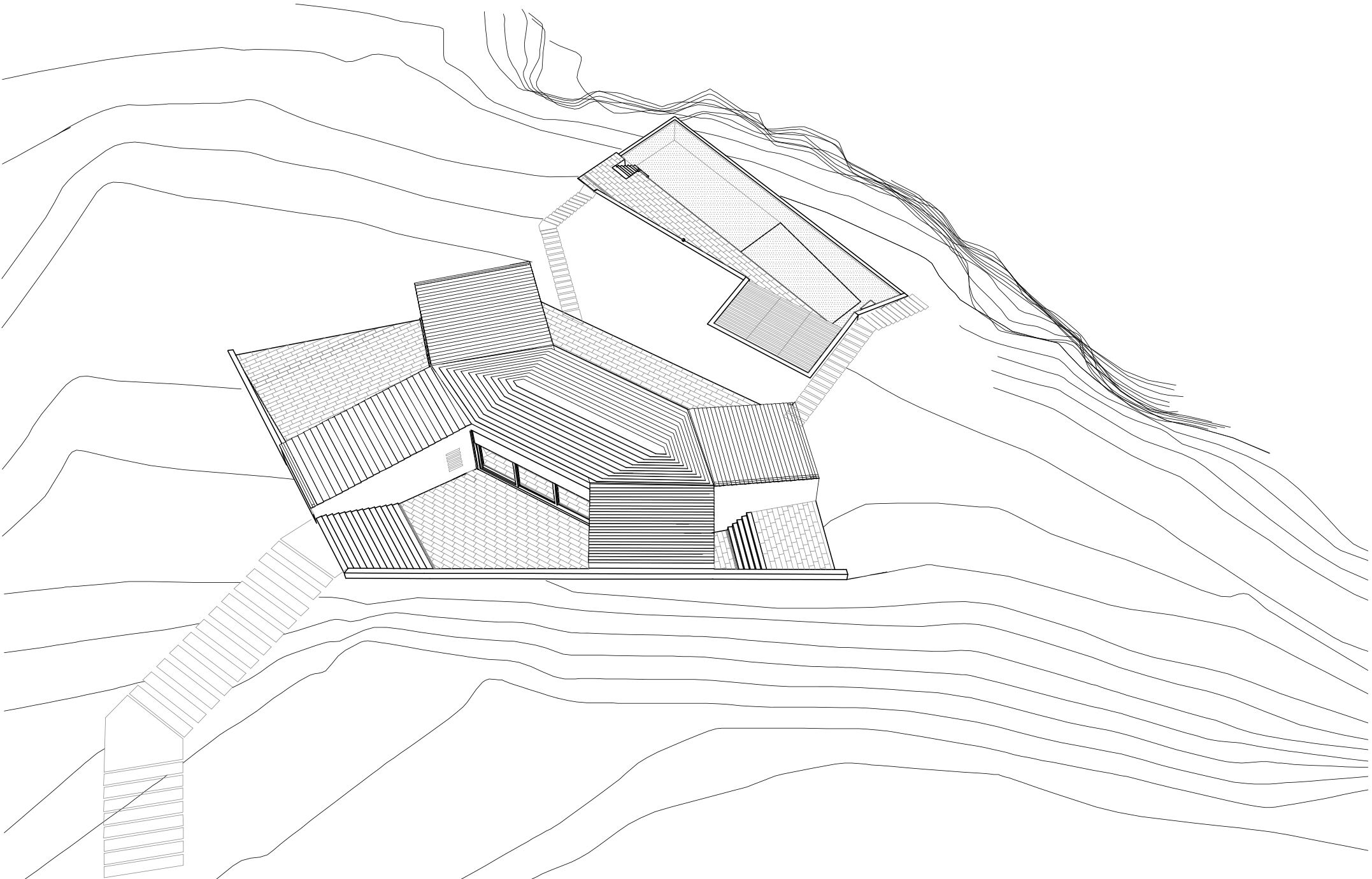 Main house isonometric diagram