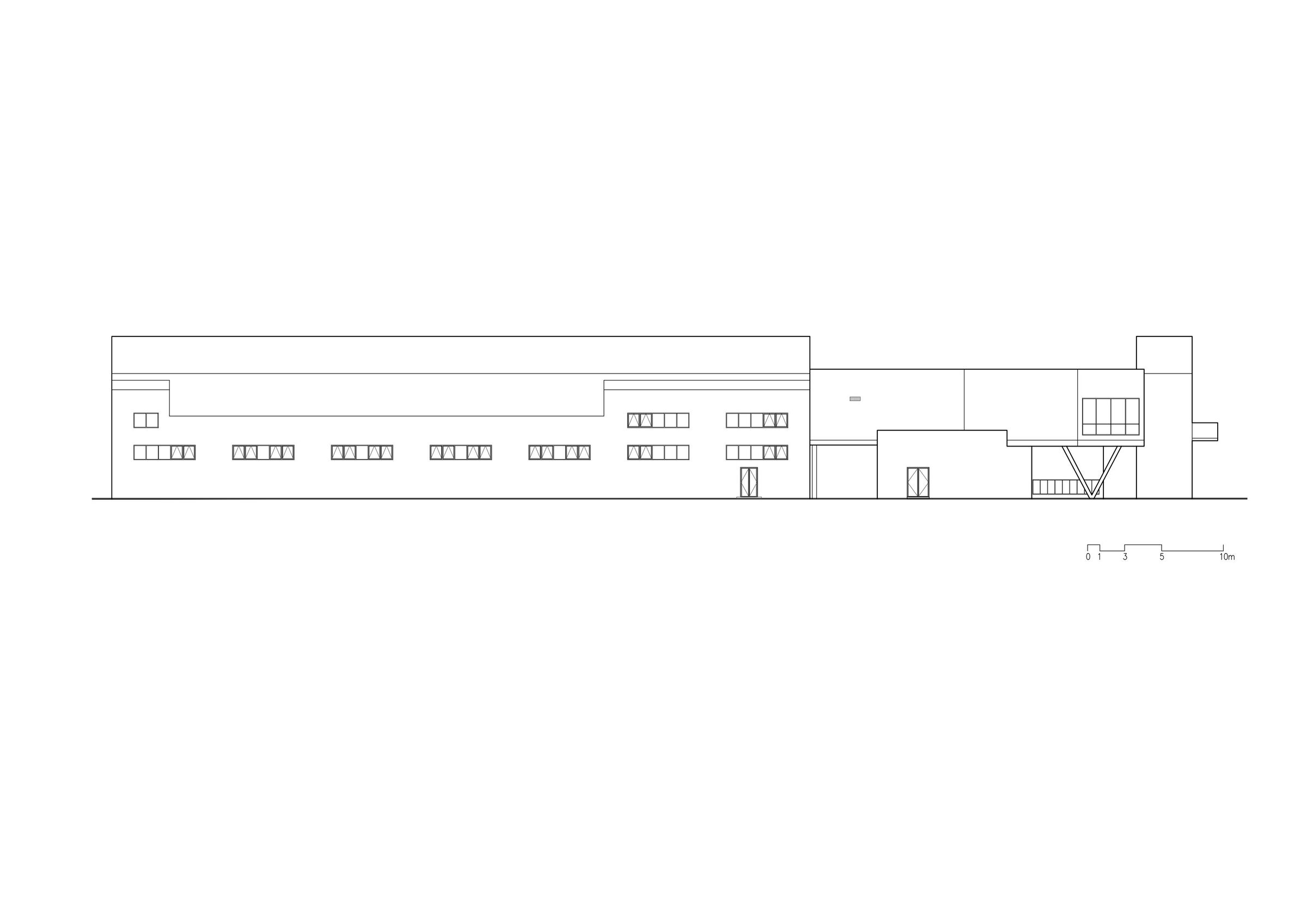 north elevation