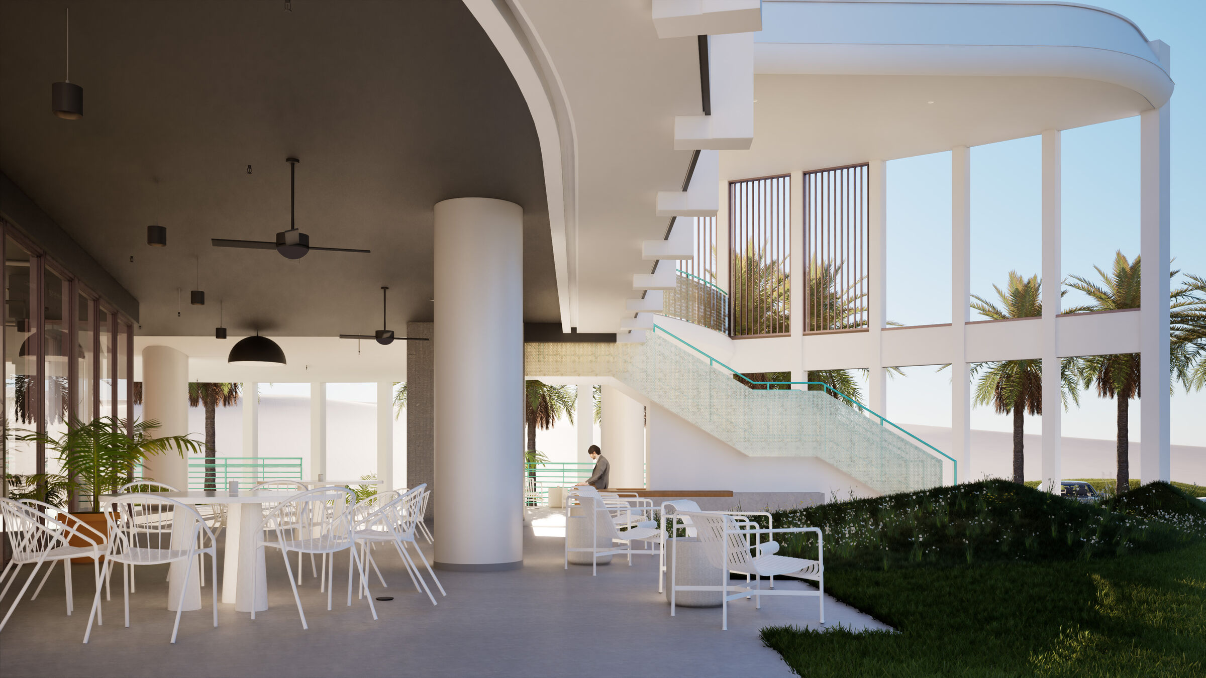 covered porch