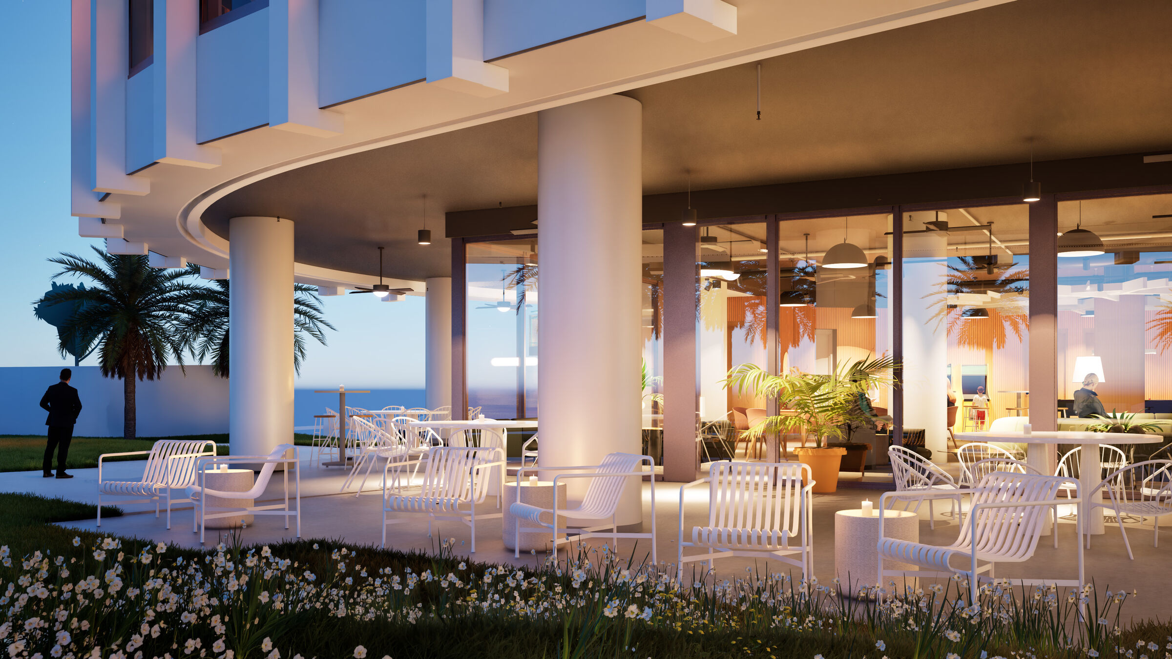 outdoor seating
