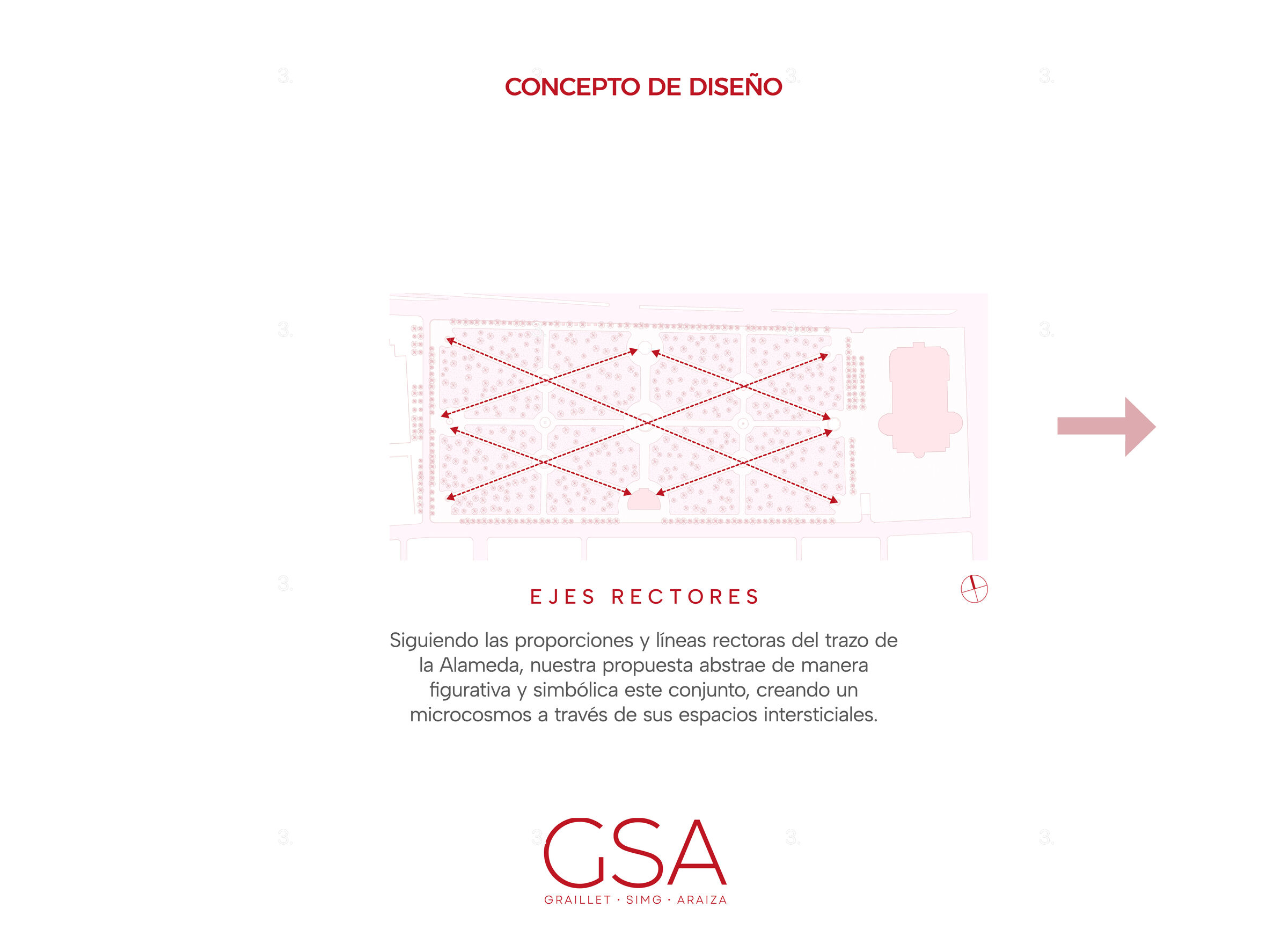 Guiding lines for the design.