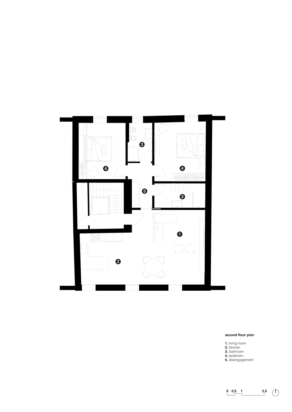 Second floor plan