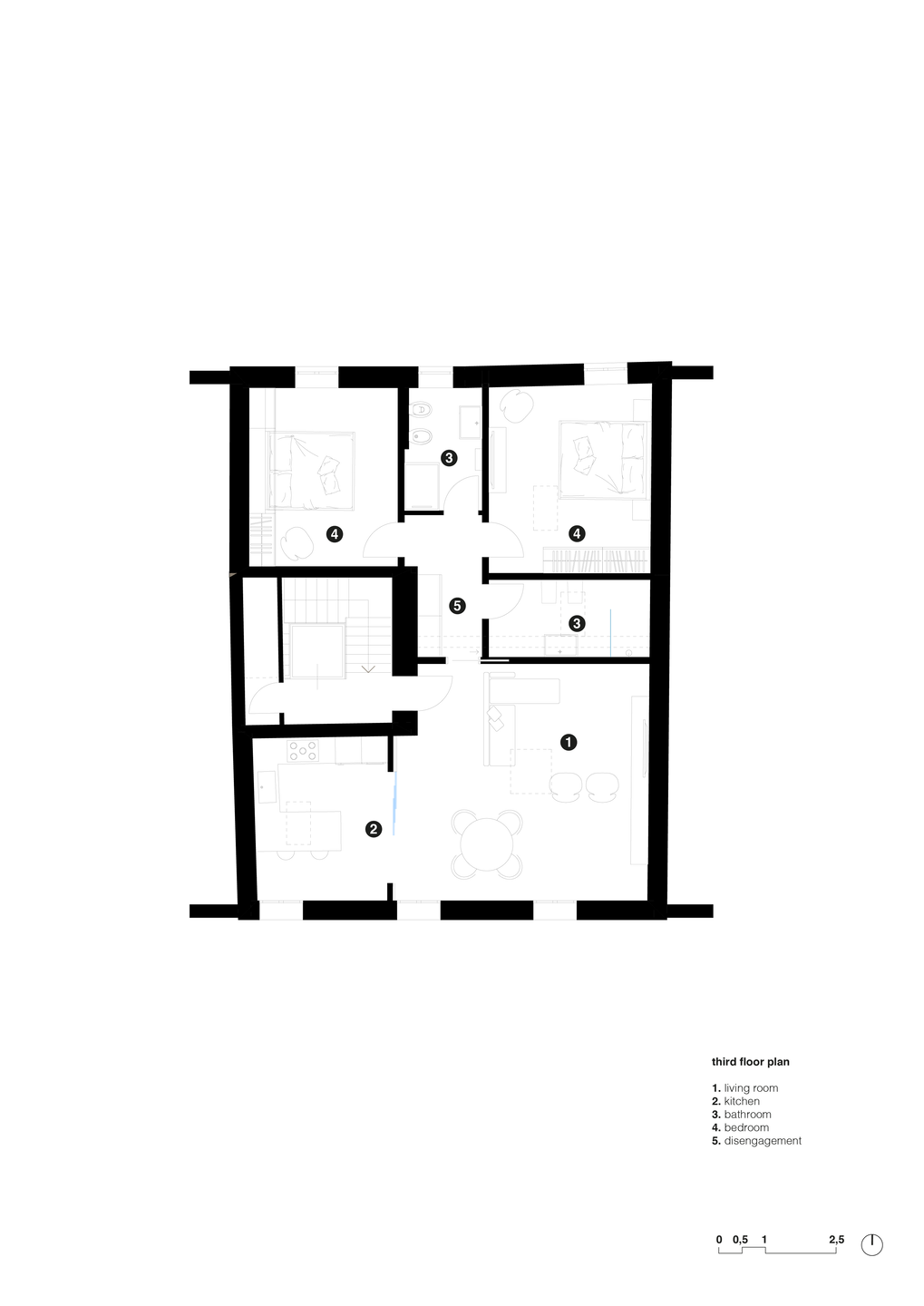 Third floor plan