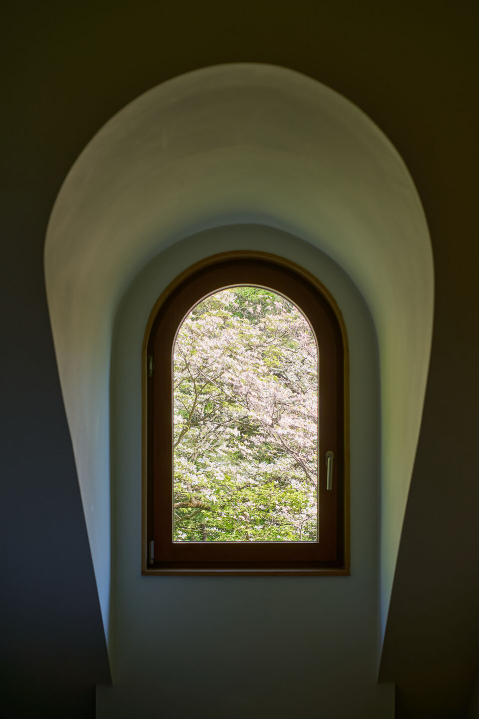 Accessible Masonry Gut Renovation - Interior. View from new dormer.