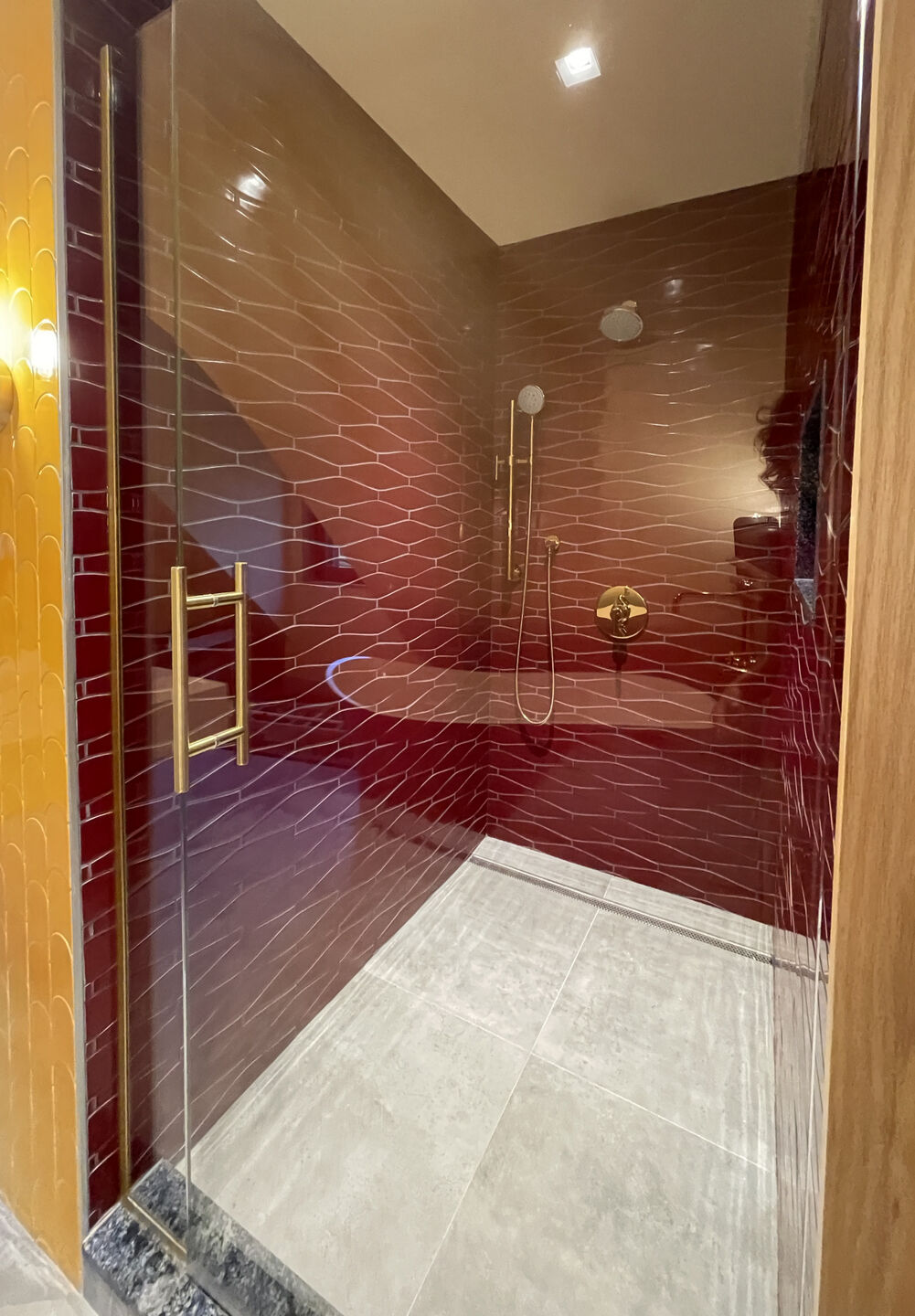 Accessible Masonry Gut Renovation - Interior - Shower.