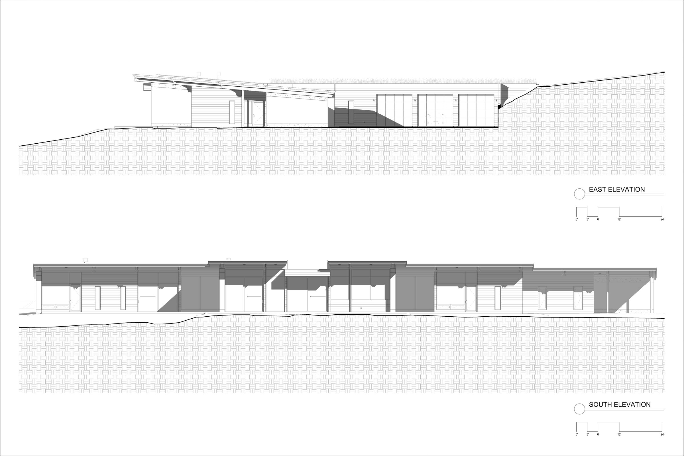 East & West Elevations