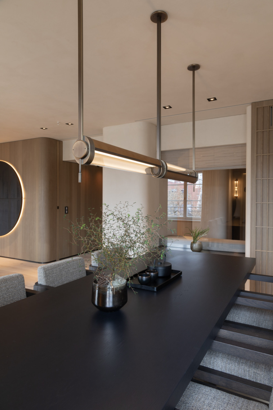 Swivel Double Pendant