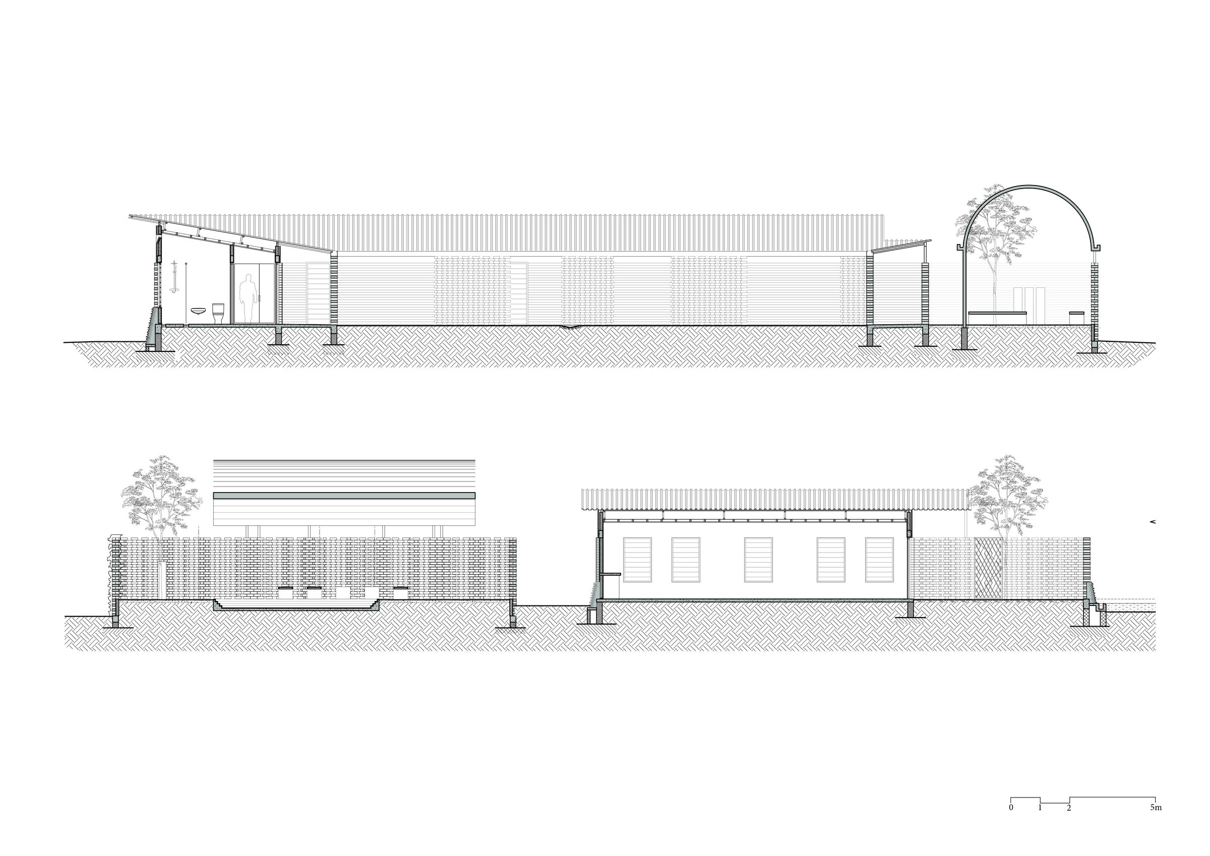 Guest House Sections