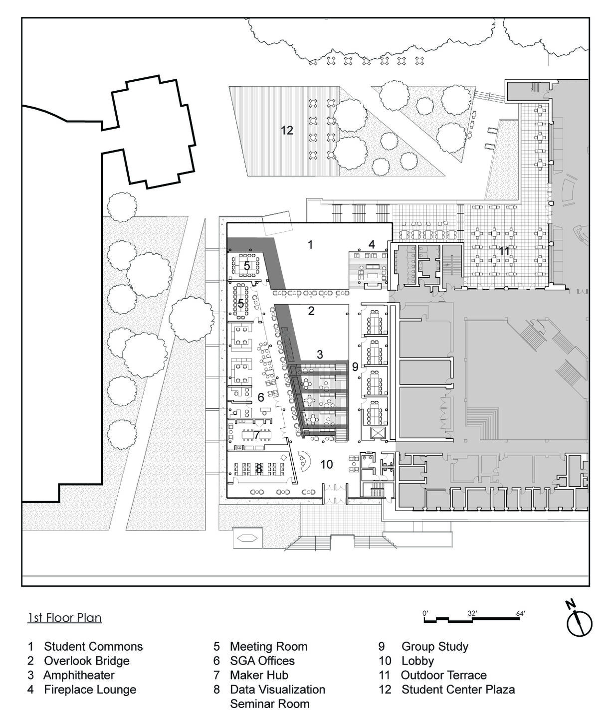 1st Floor Plan