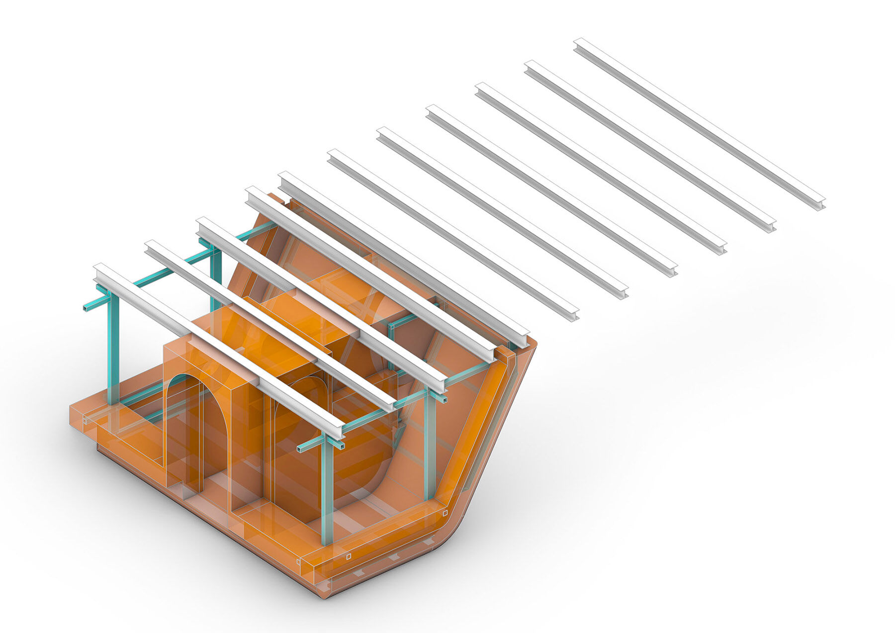 Pocket Mezzanine Structure Diagram 1