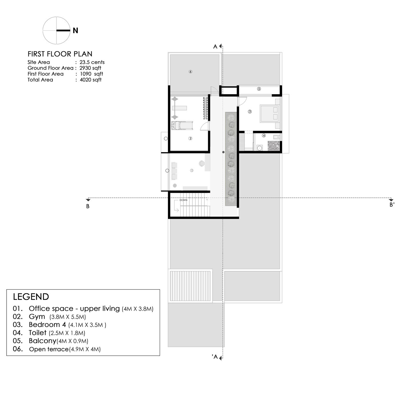 FIRST FLOOR PLAN
