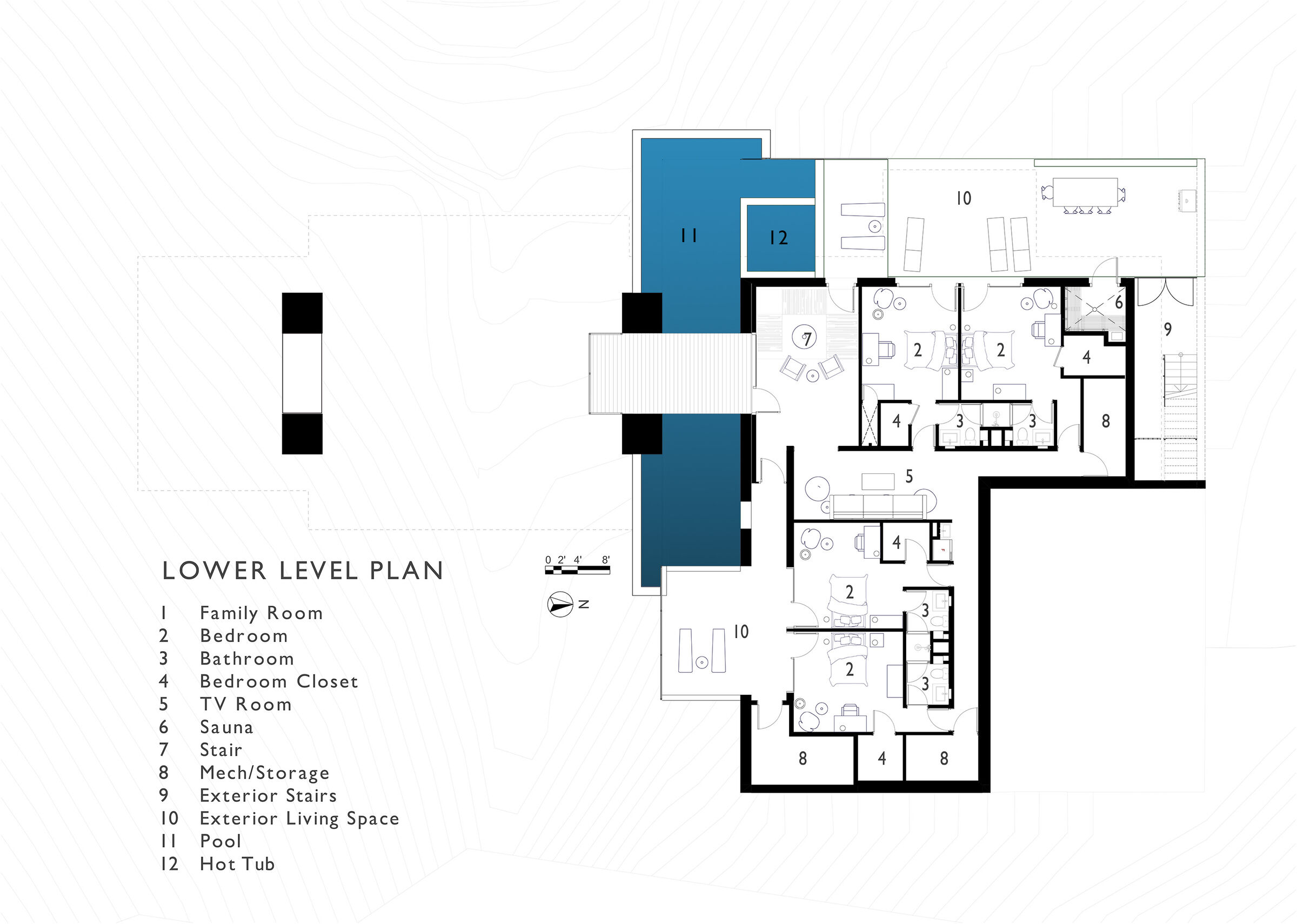 Lower Level Floor Plan