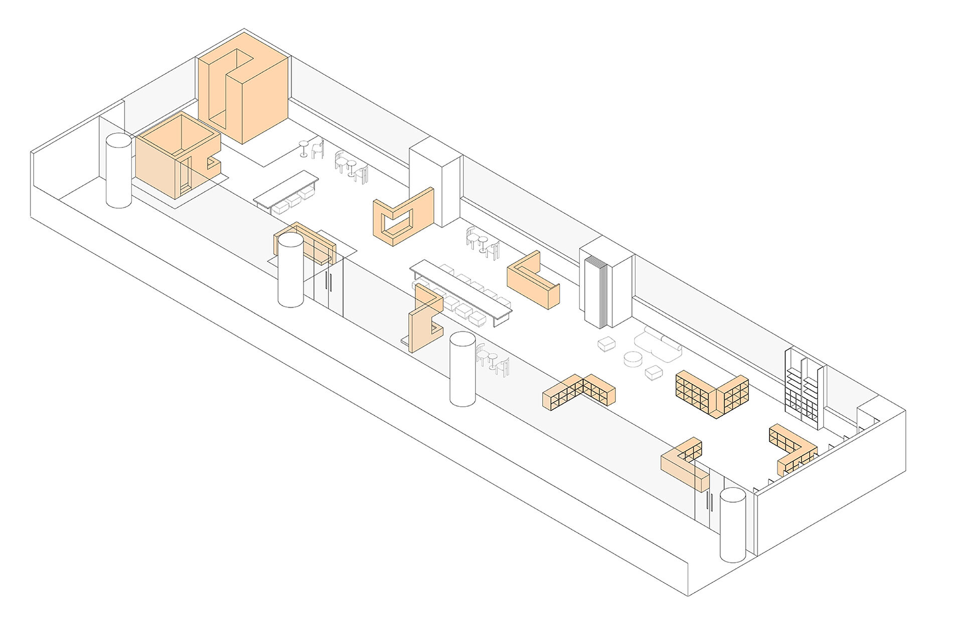 axonometric-children's center