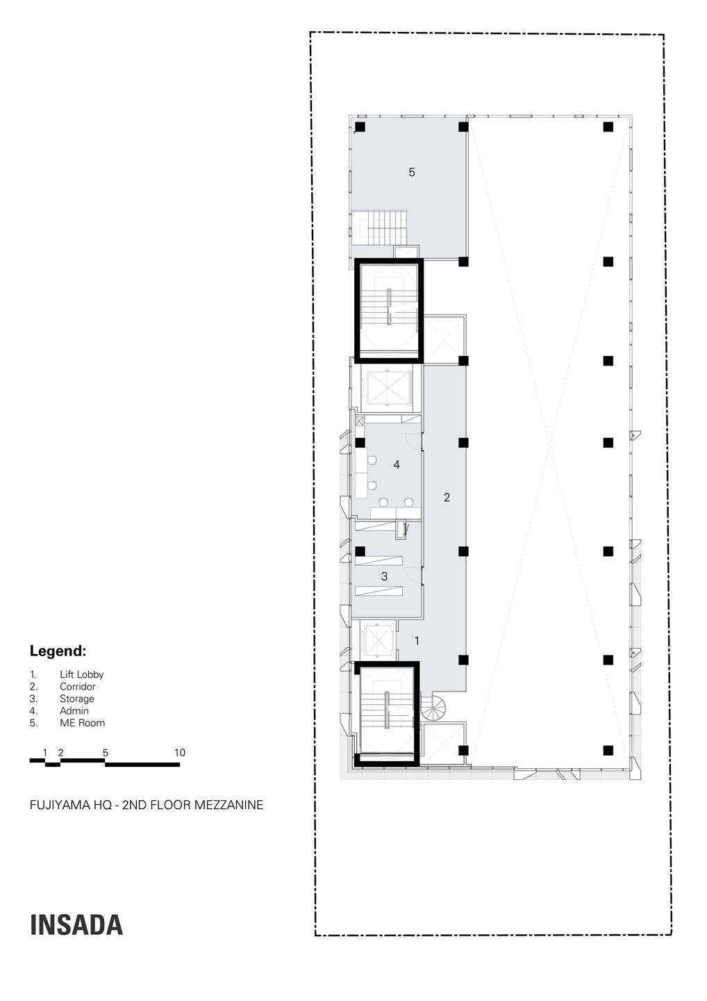 2nd Floor Mezzanine Plan