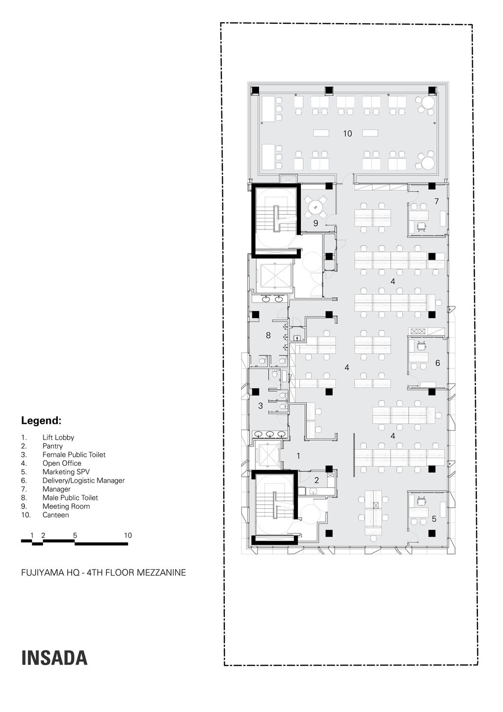 4th Floor Plan