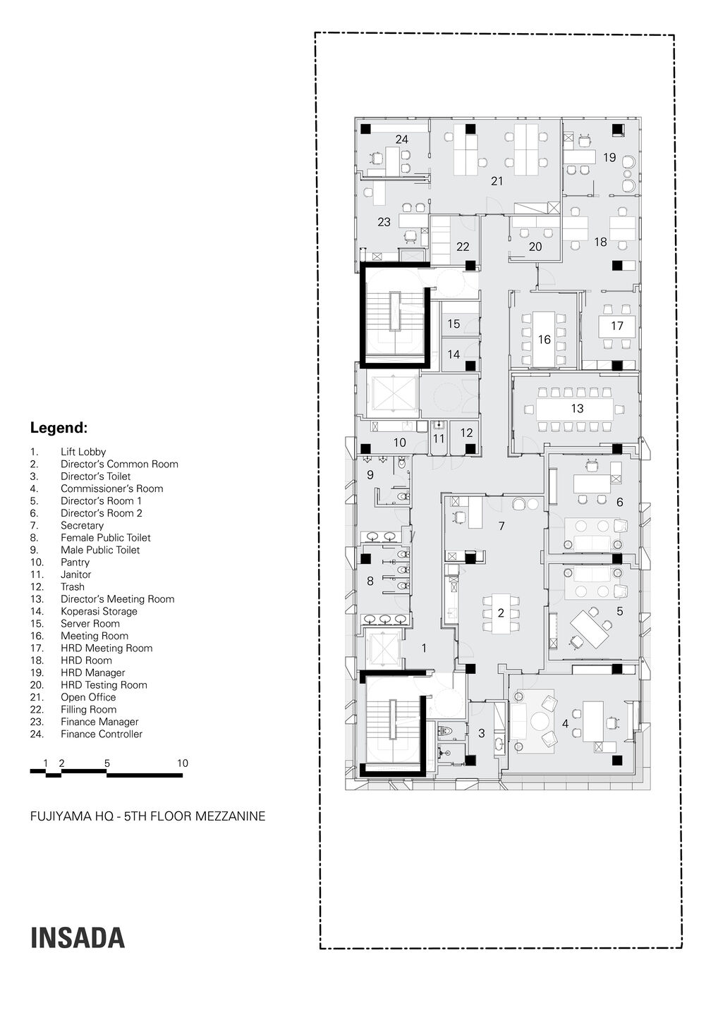 5th Floor Plan