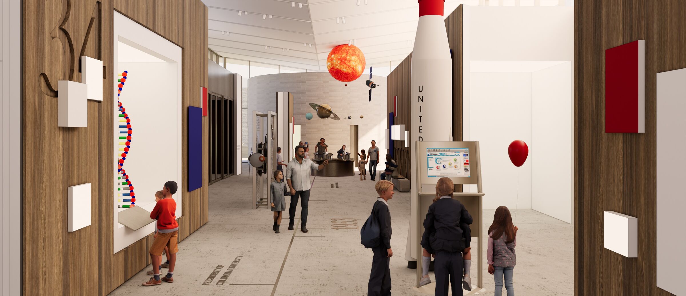 Exploration Hall at the Eisenhower Education Center