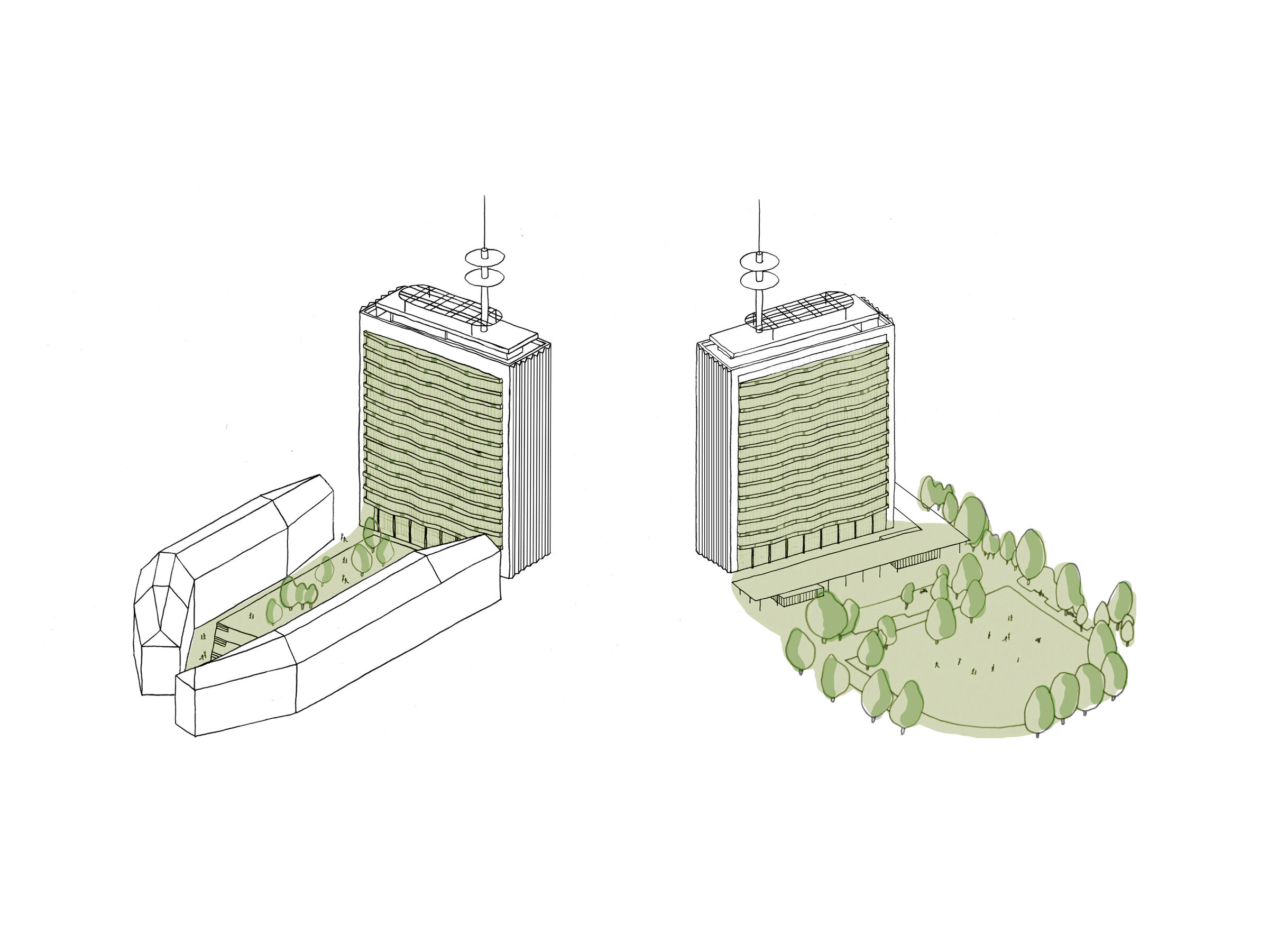 axonometric views