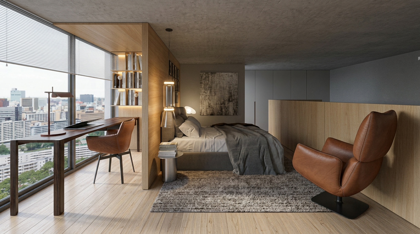 Bedroom and Home Office