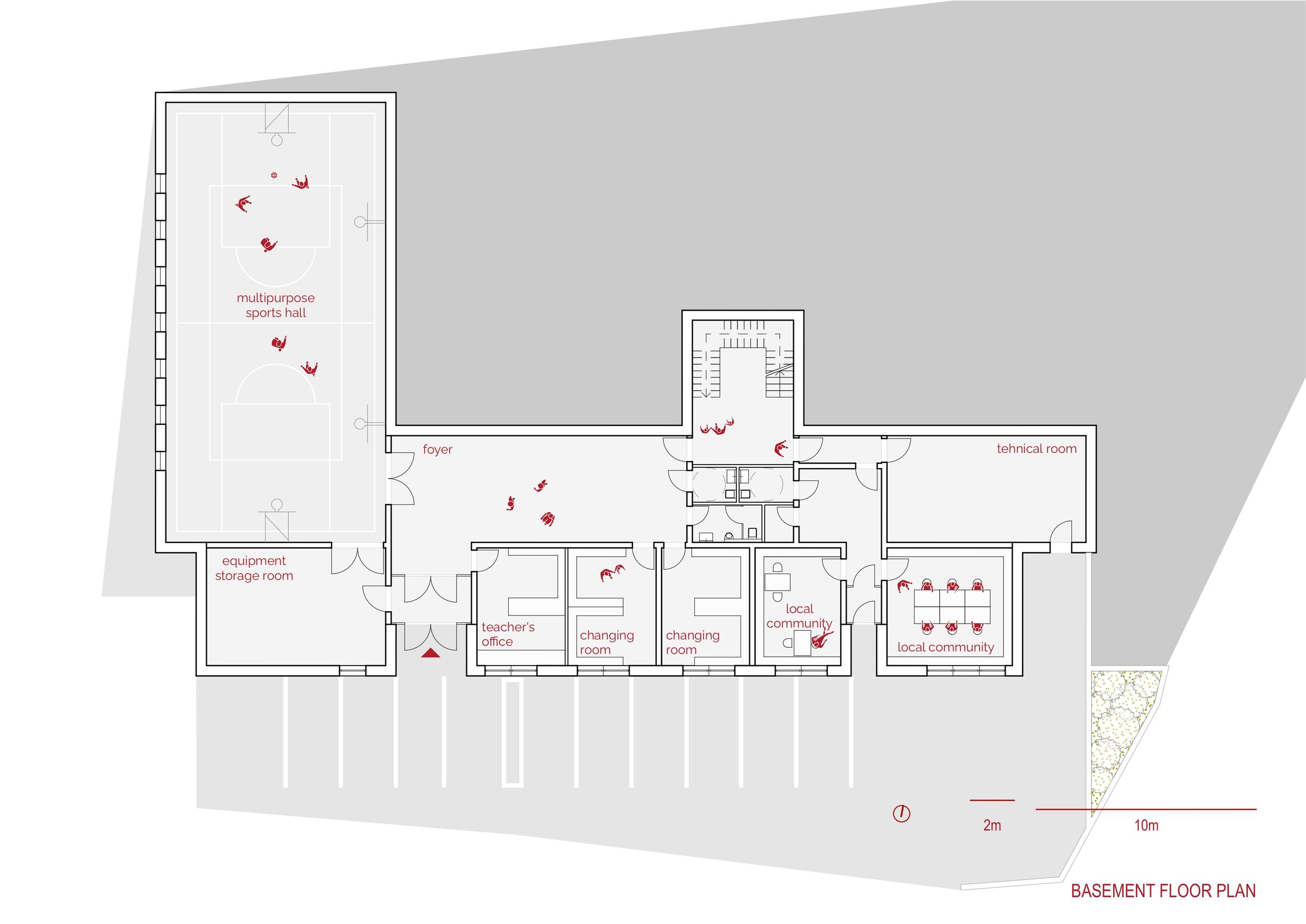 Basement floorplan