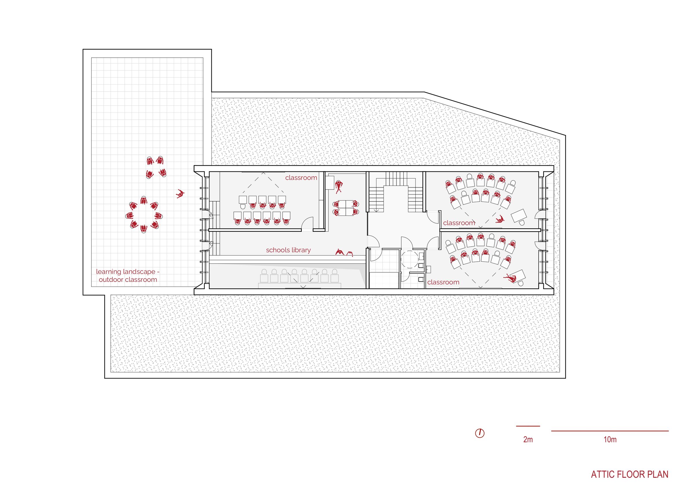 Attic floorplan