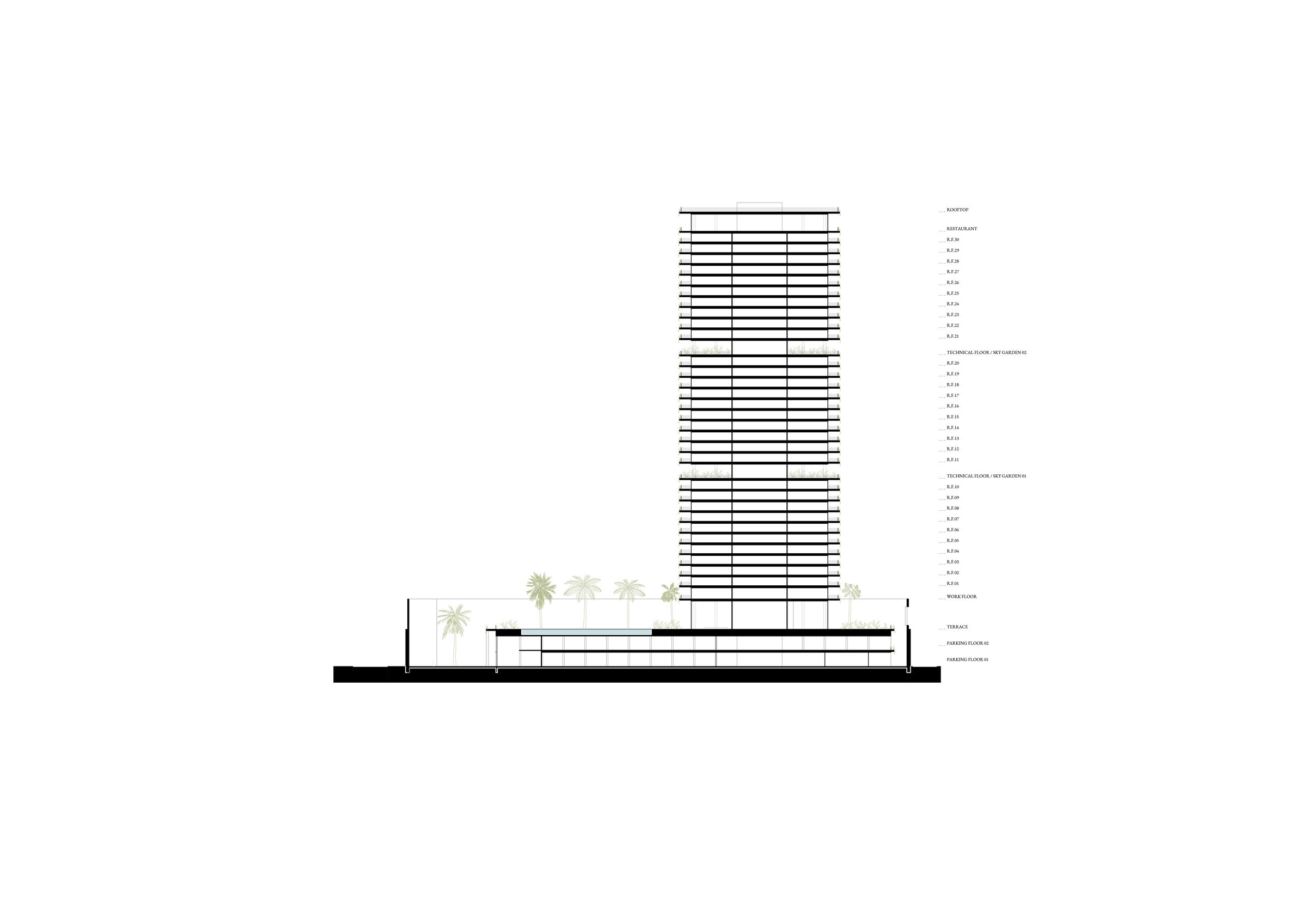 LMS-Leonardo-Marchesi-Studio-Pace-Tower-Kuala-Lumpur-Drawings-08-Section