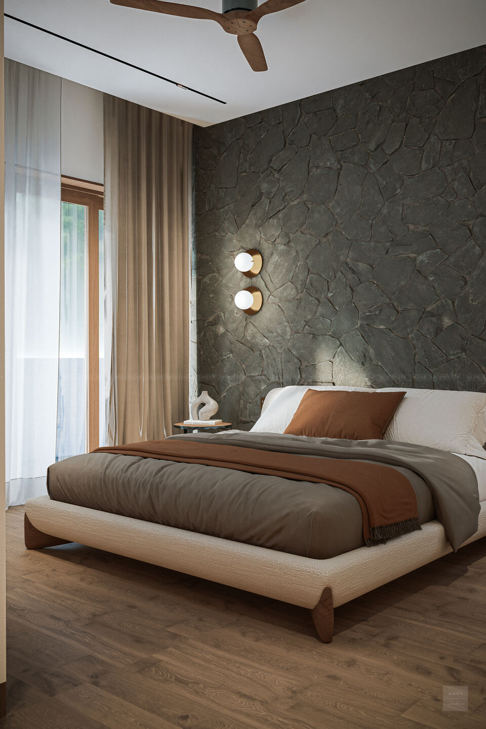 Ground Floor Bedroom render