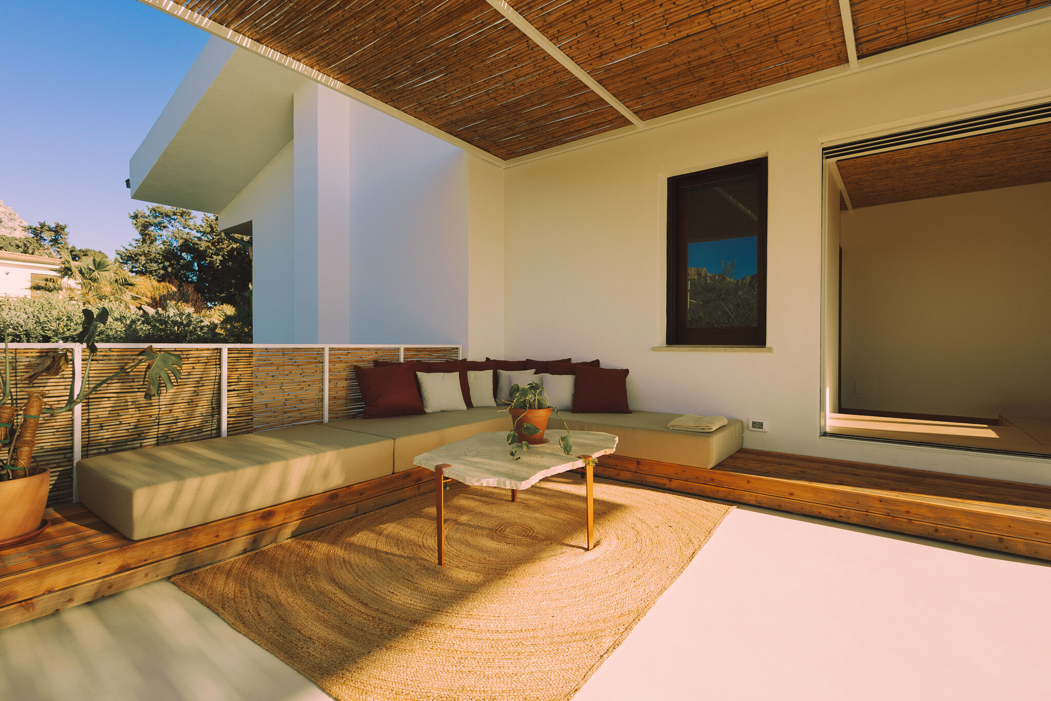Lounge area