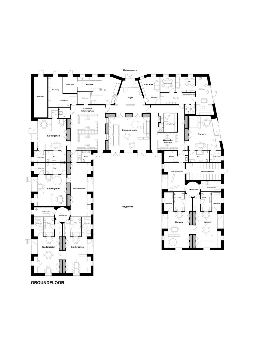 Ground floor plan