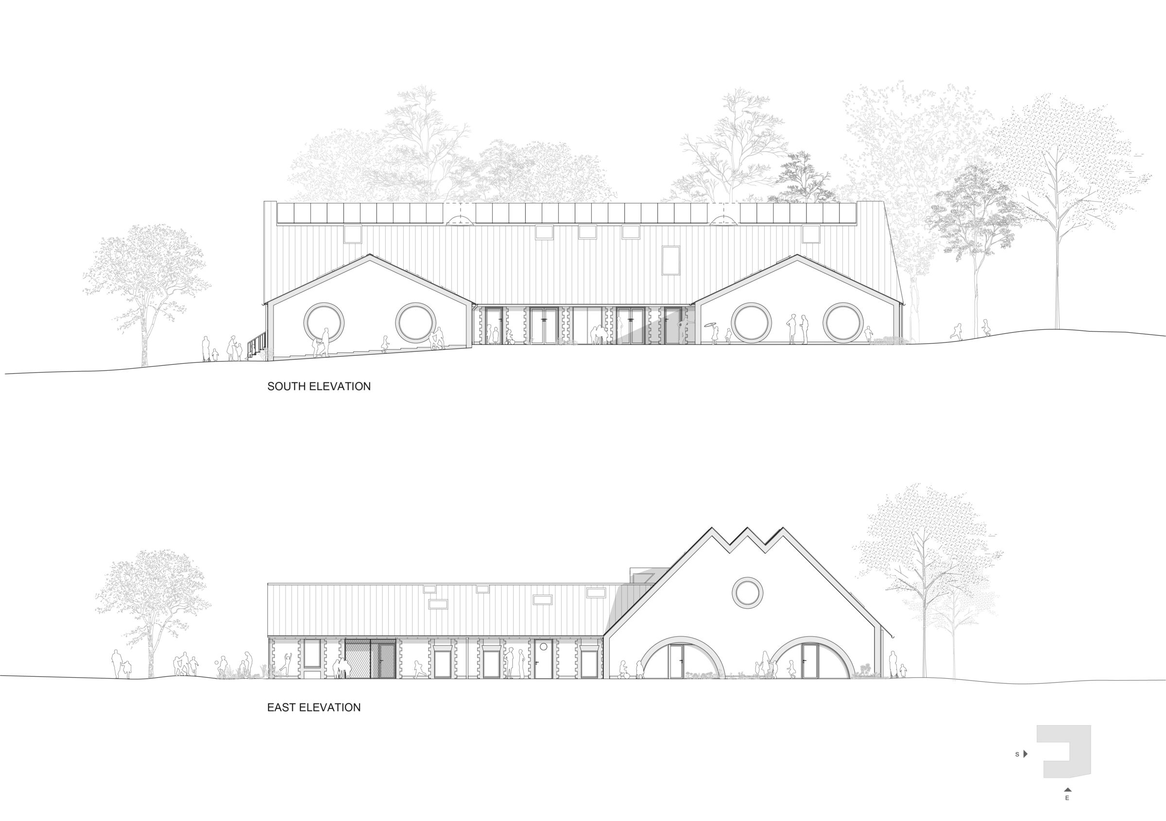 Elevations S+E