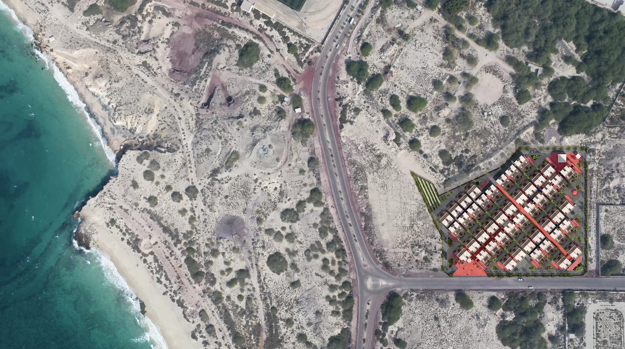 areal view