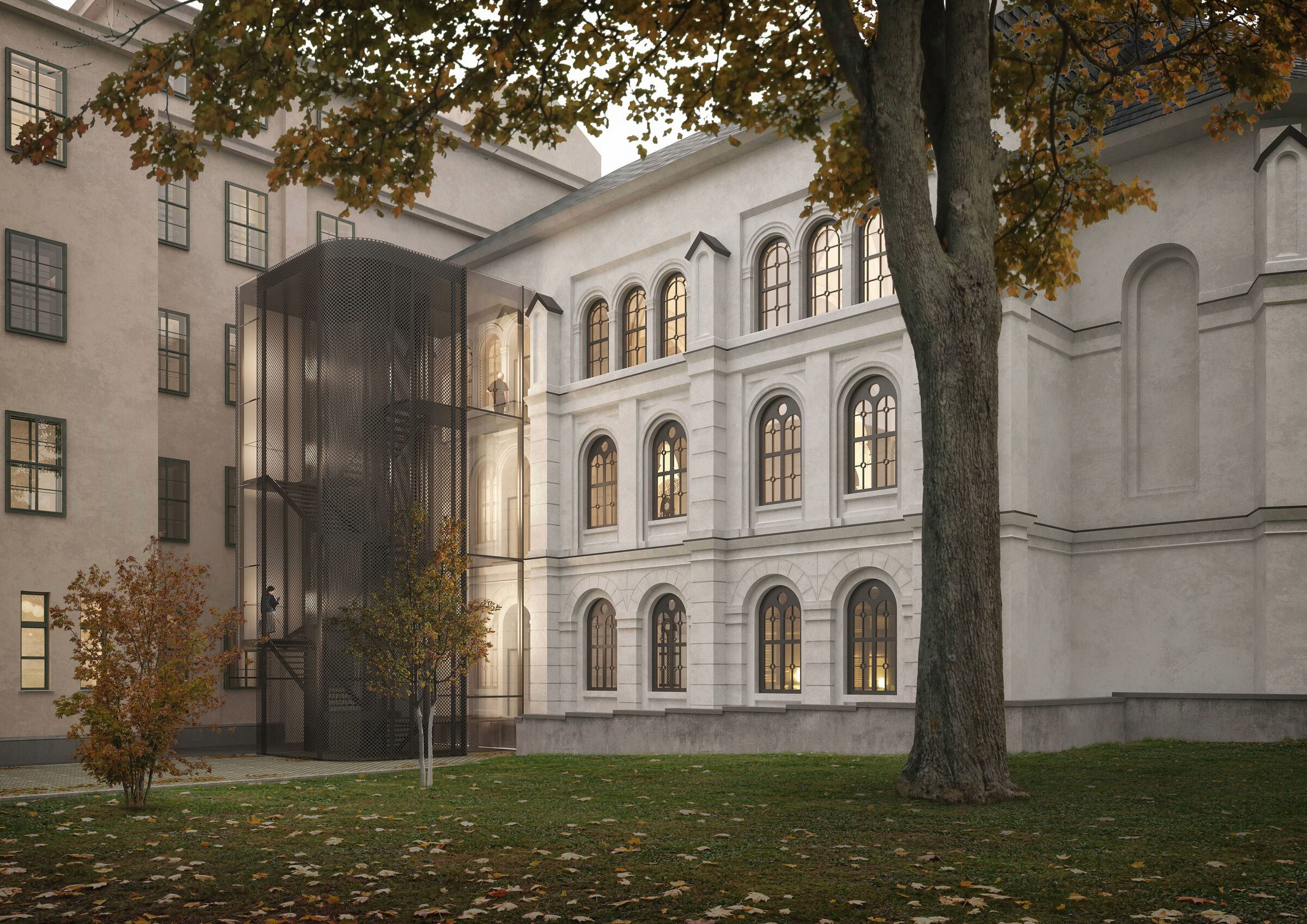 Rendering, Outside