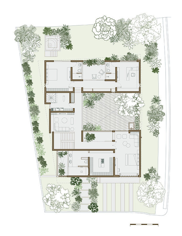 02. Planta arquitectónica alta