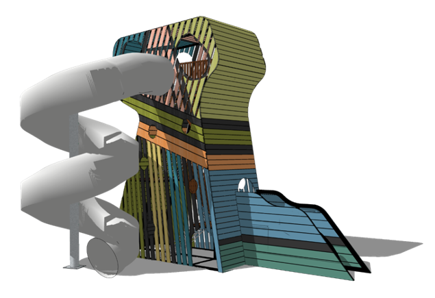 Helicônia Tower 3D