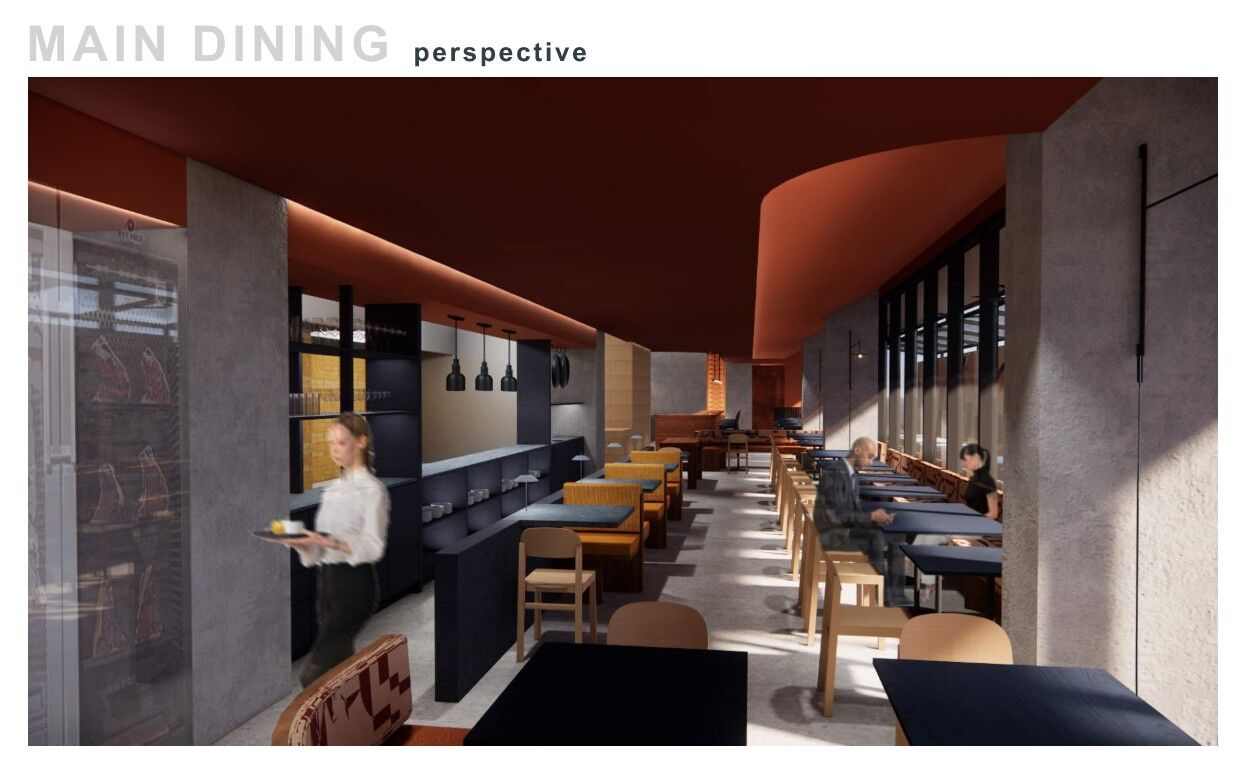 Main Dining Room Render
