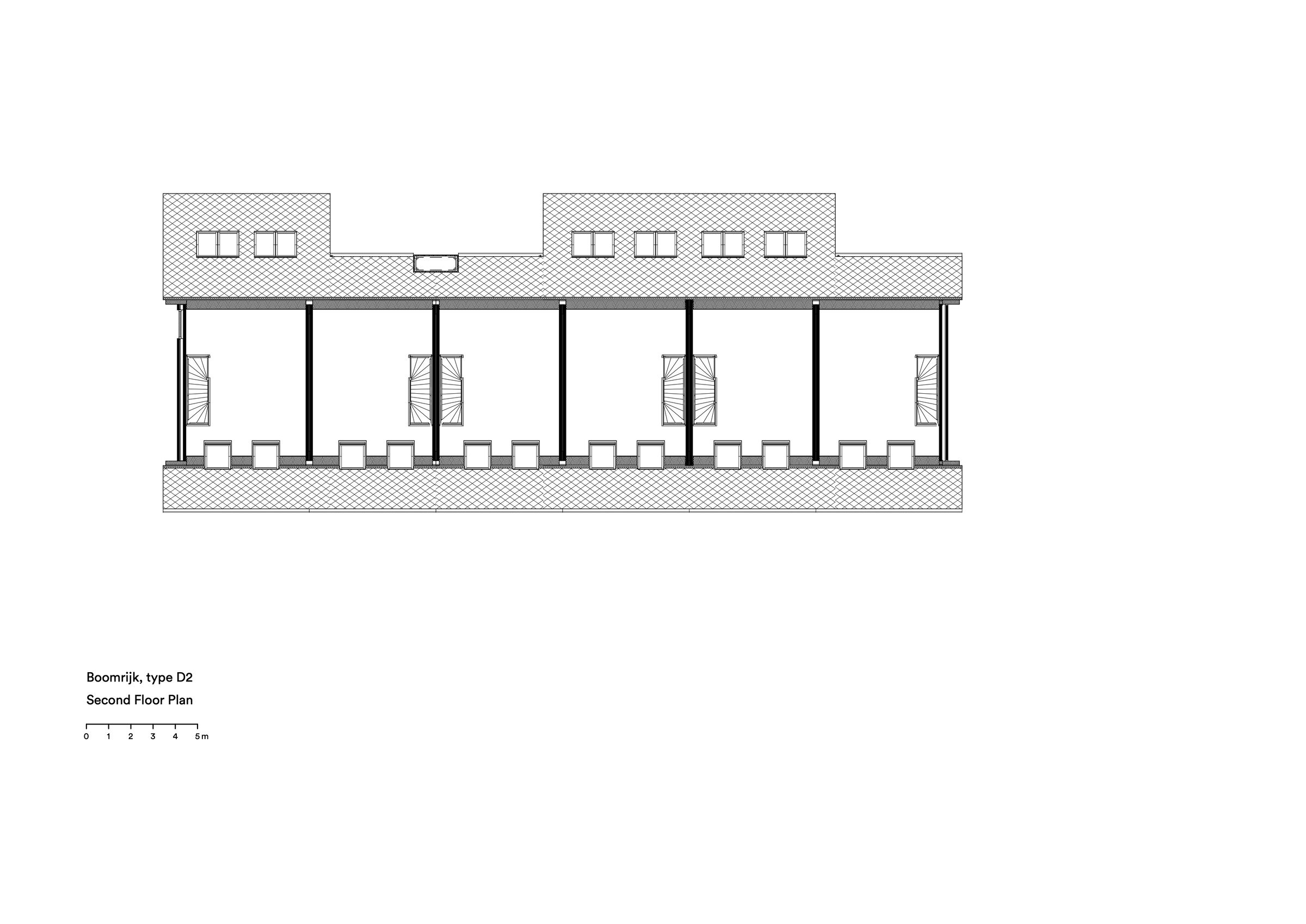 Type D2, second floor plan