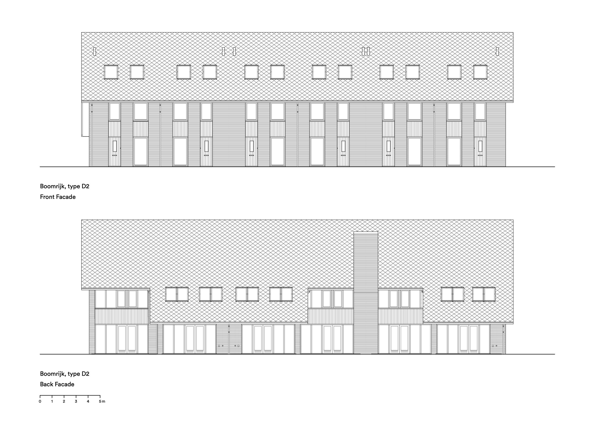 Type D2, facades
