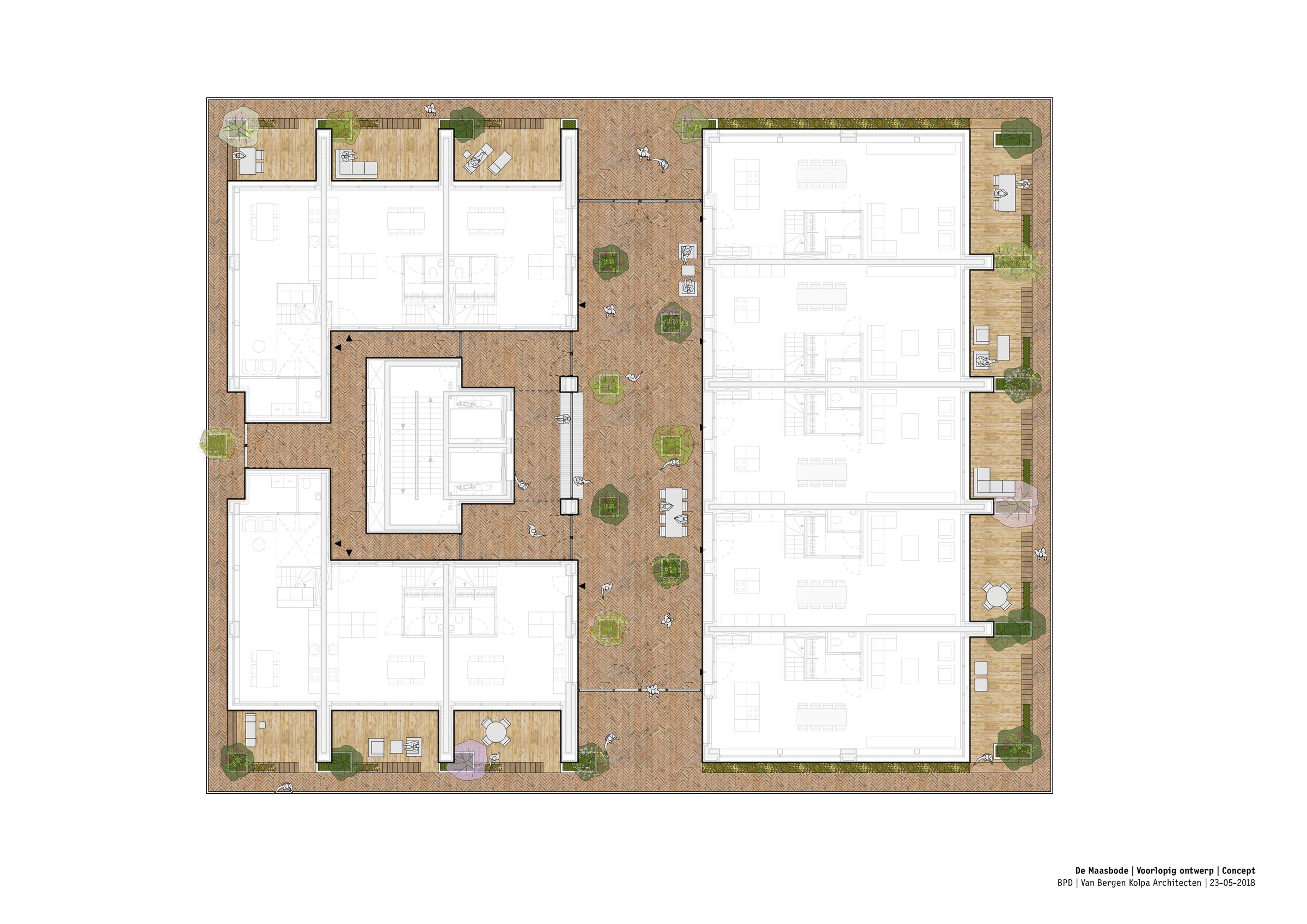 Illustrated plan