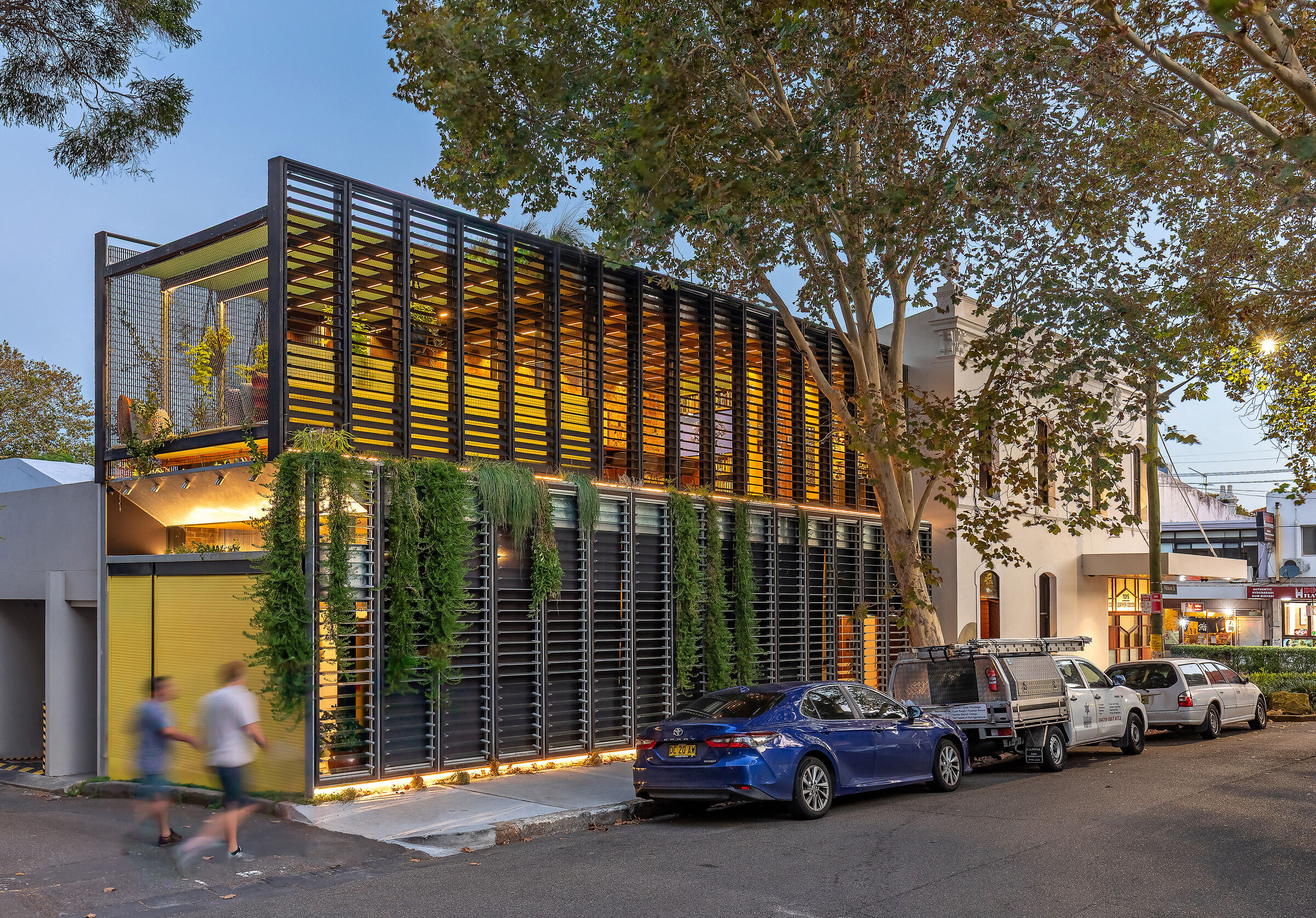 Rear view from Nickson St