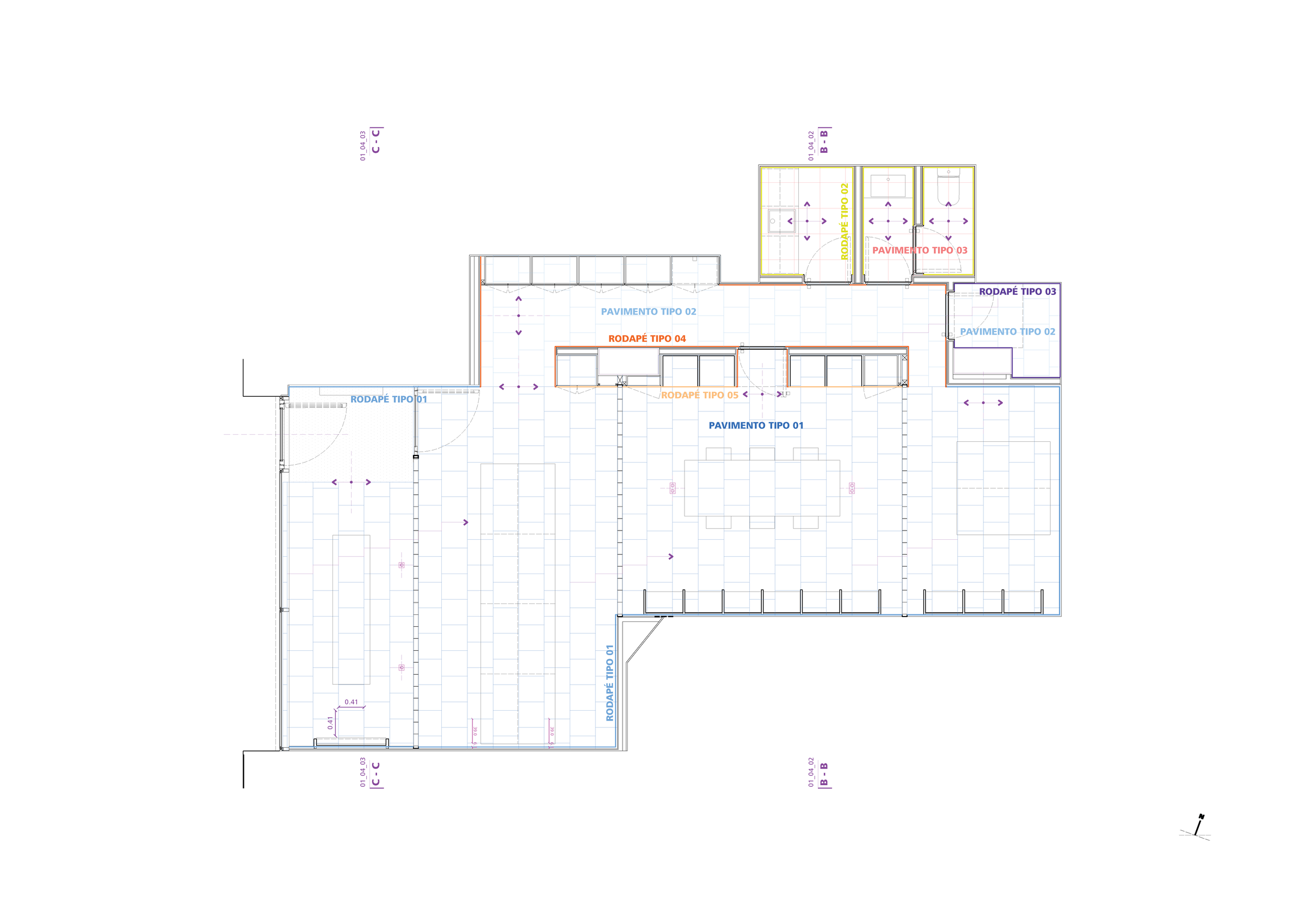 Plan Floor Finishes
