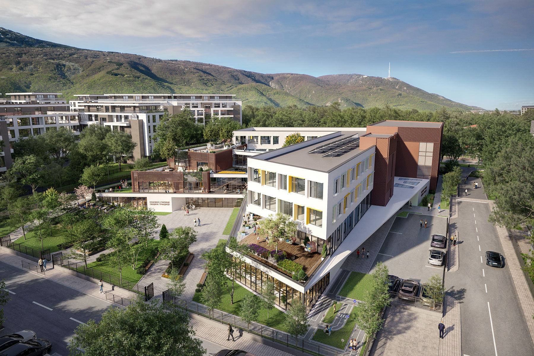 New Public School in Triaditsa, Sofia