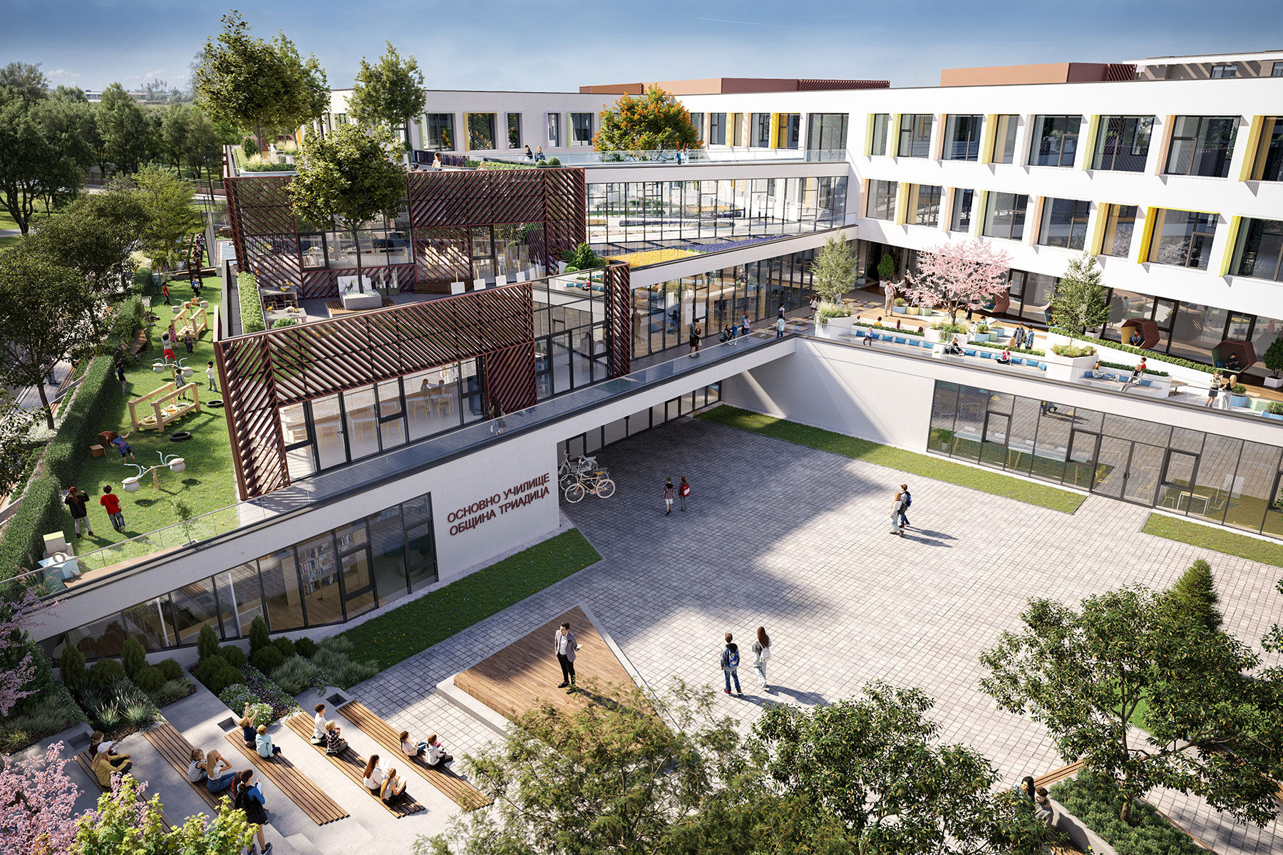 New Public School in Triaditsa, Sofia