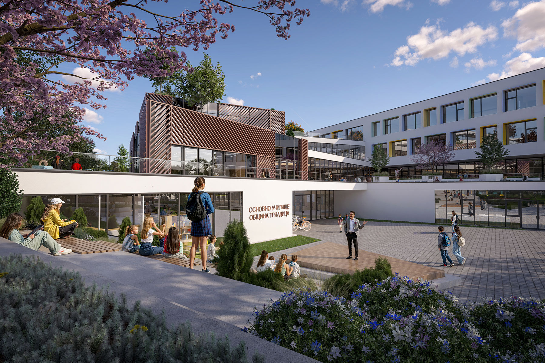 New Public School in Triaditsa, Sofia