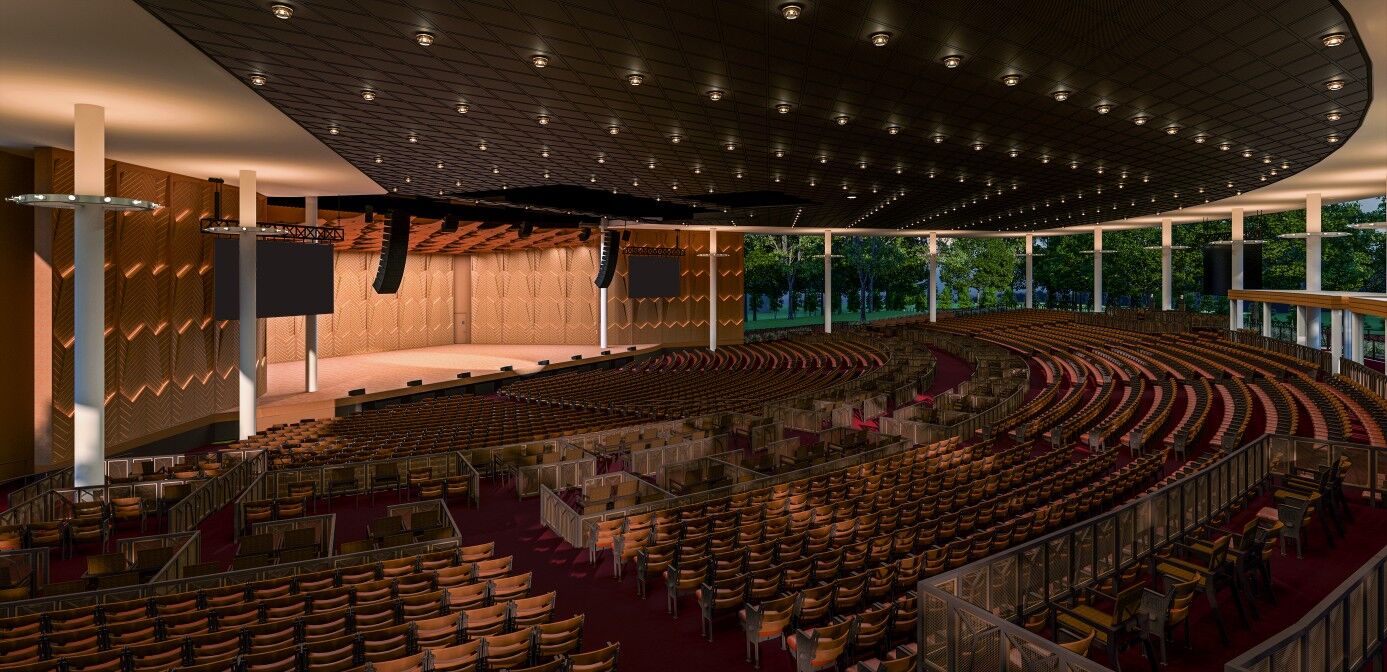 Hunter Pavilion stage