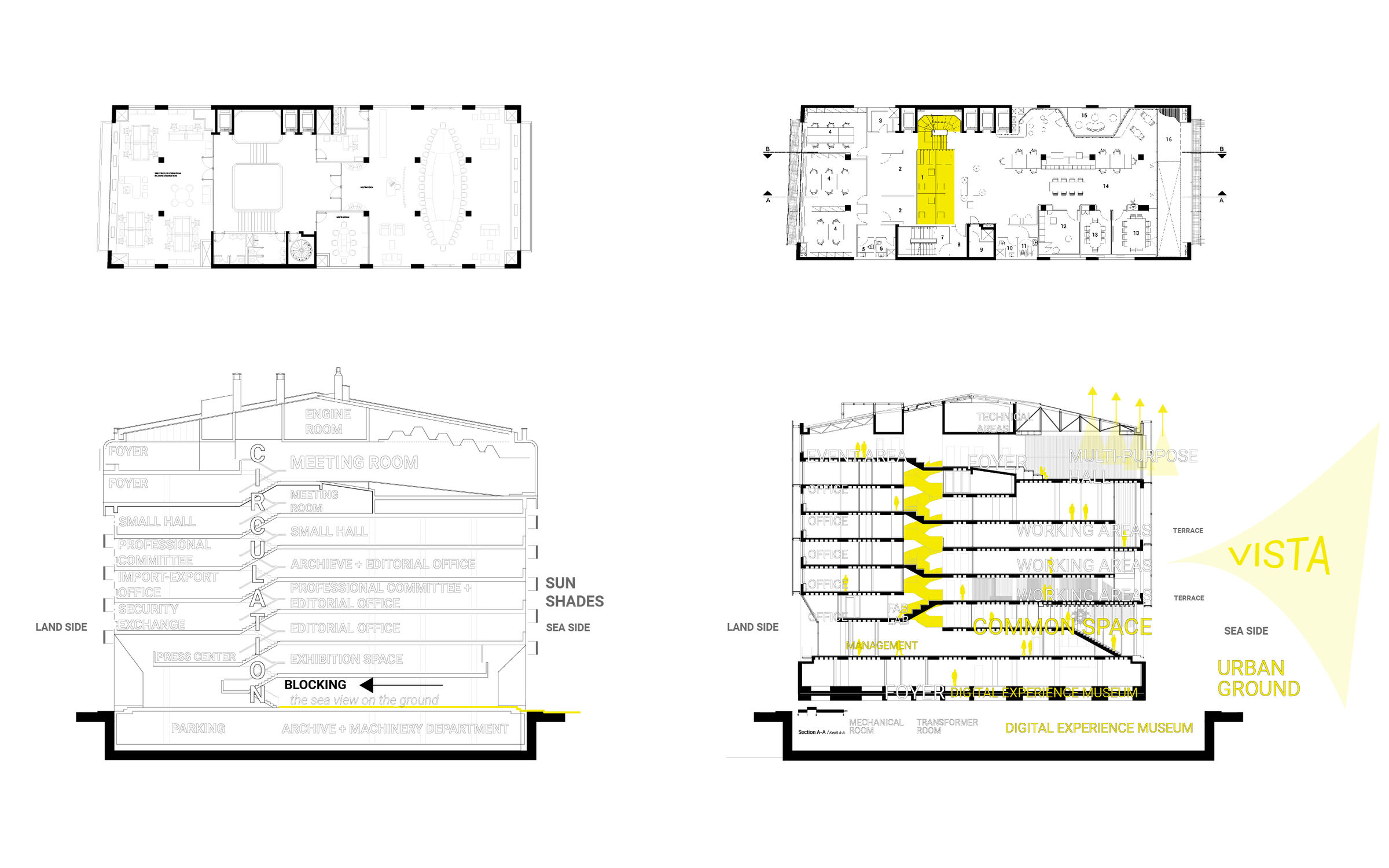 Before & After | Plan & Section
