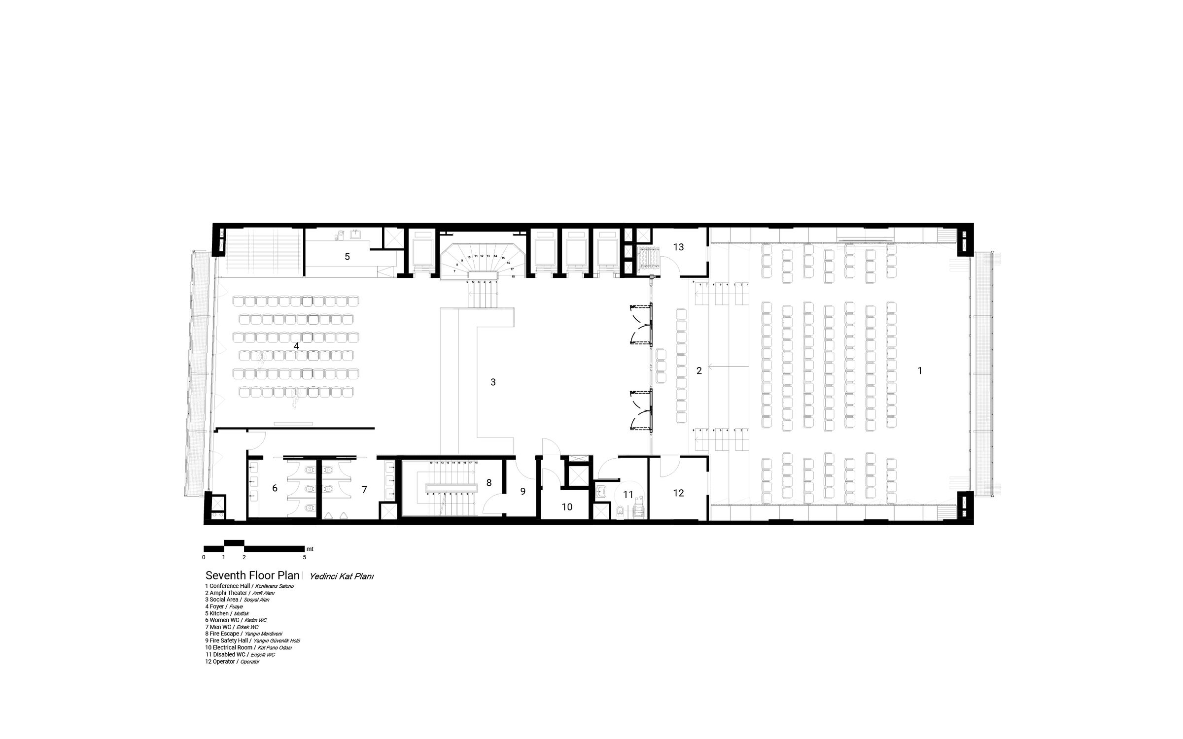 Seventh Floor Plan Option A